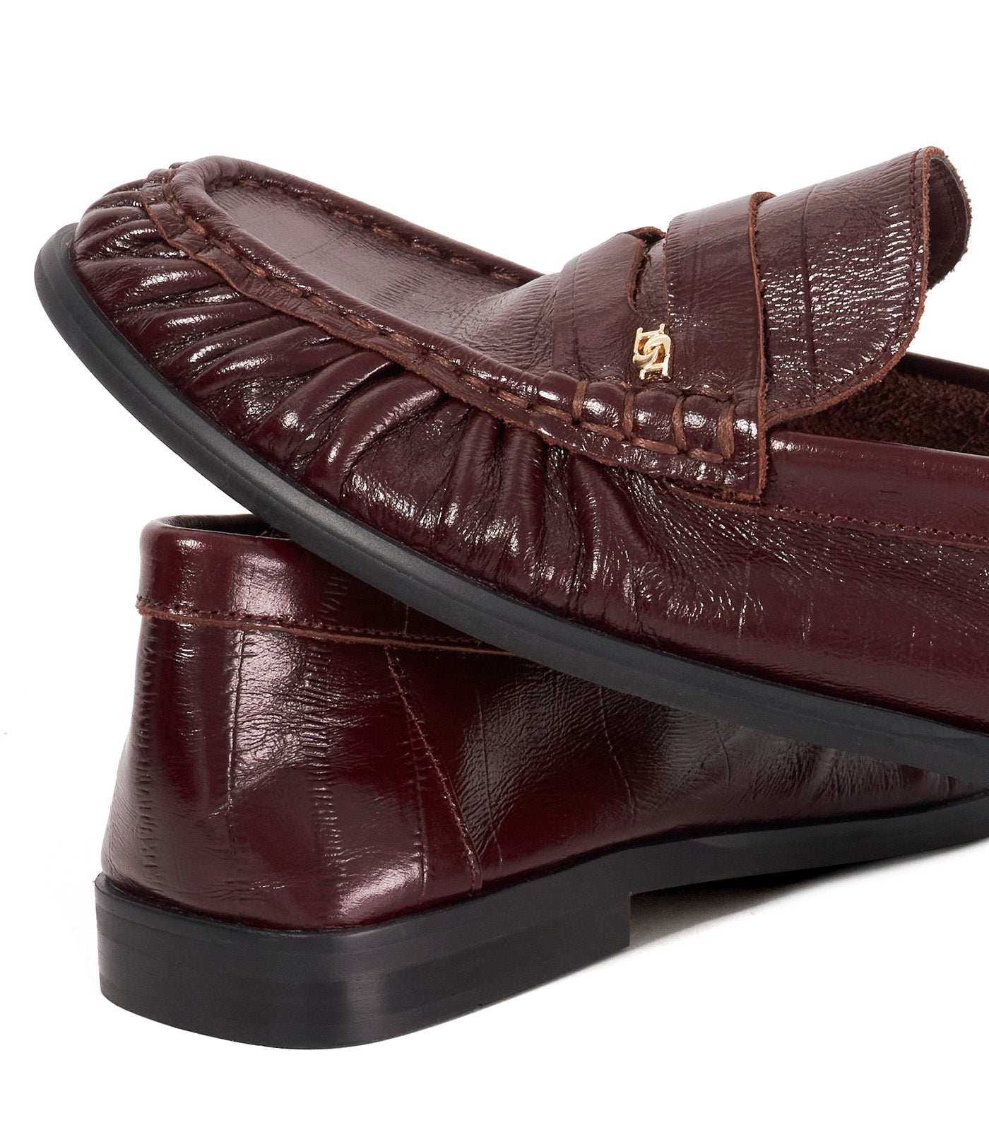 Dune London Grisella Loafer Burgundy 