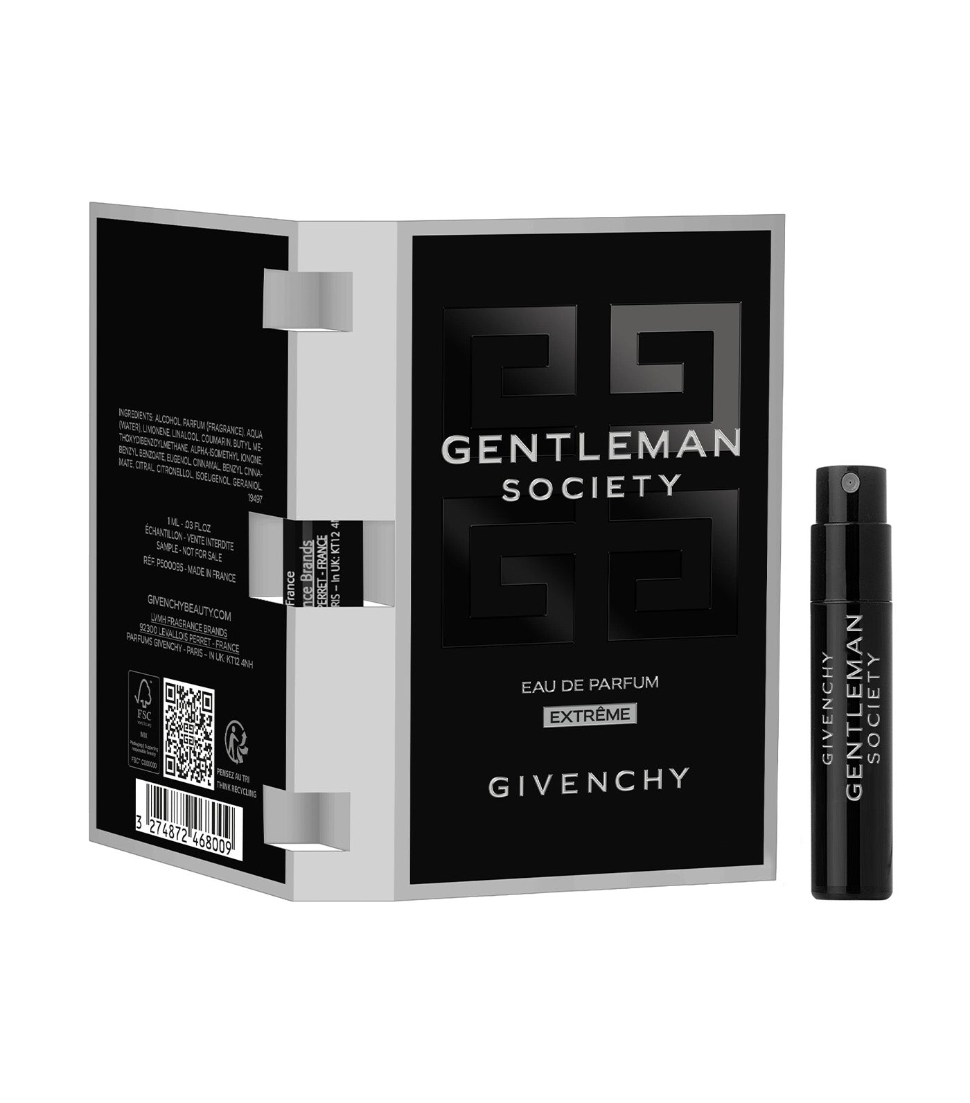 Complimentary Gentleman Society Eau de Parfum Extrême Mini Mist 1ml