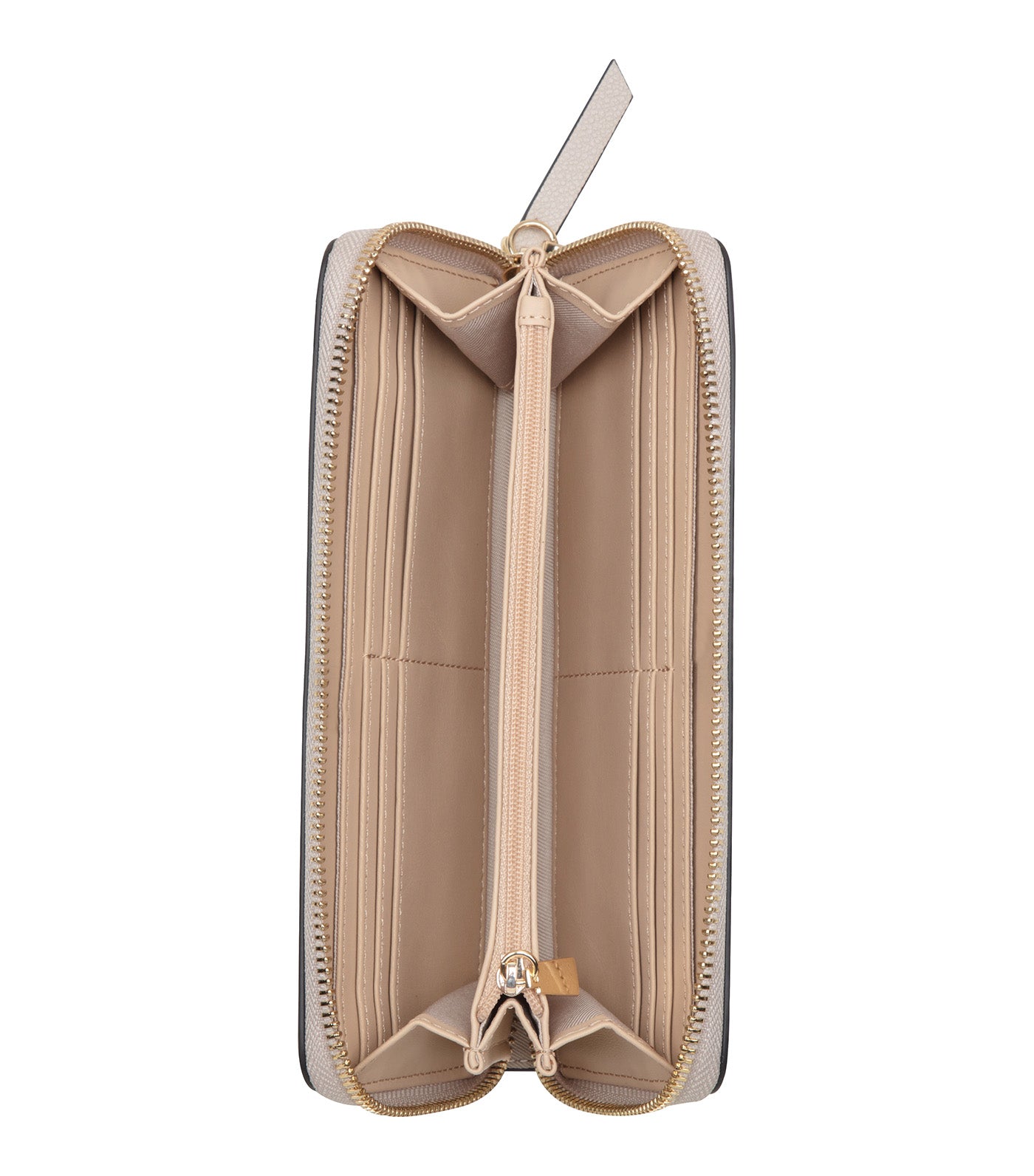 Mary Zip Around Wristlet Wallet Cement