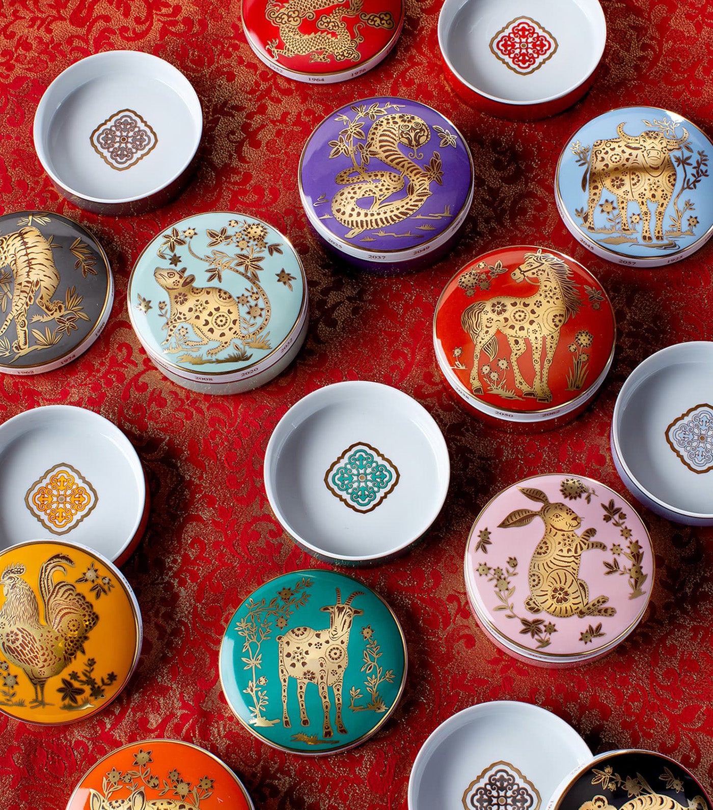 Vista Alegre Golden Regaleira Boxes | Rustan's