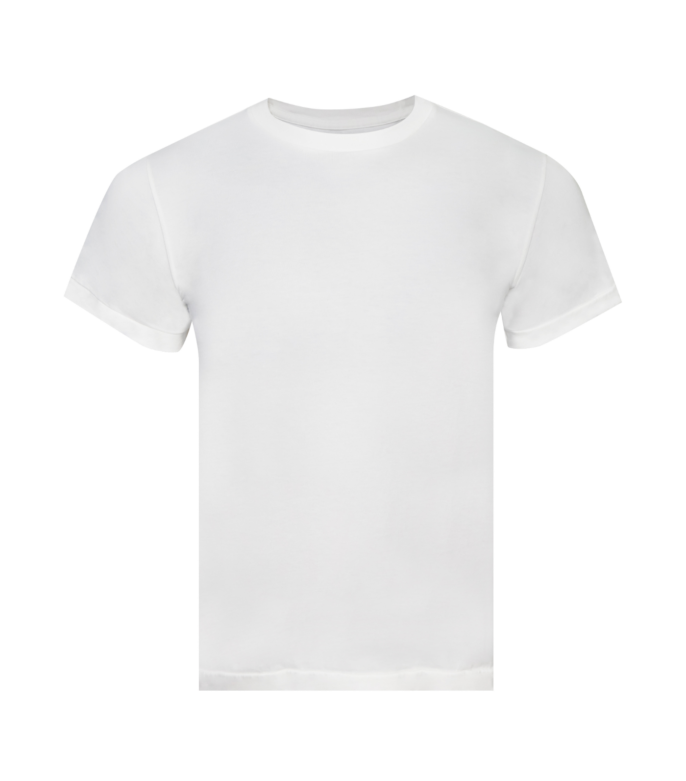 5+1 Heavyweight Crewneck T-Shirt Multipack White