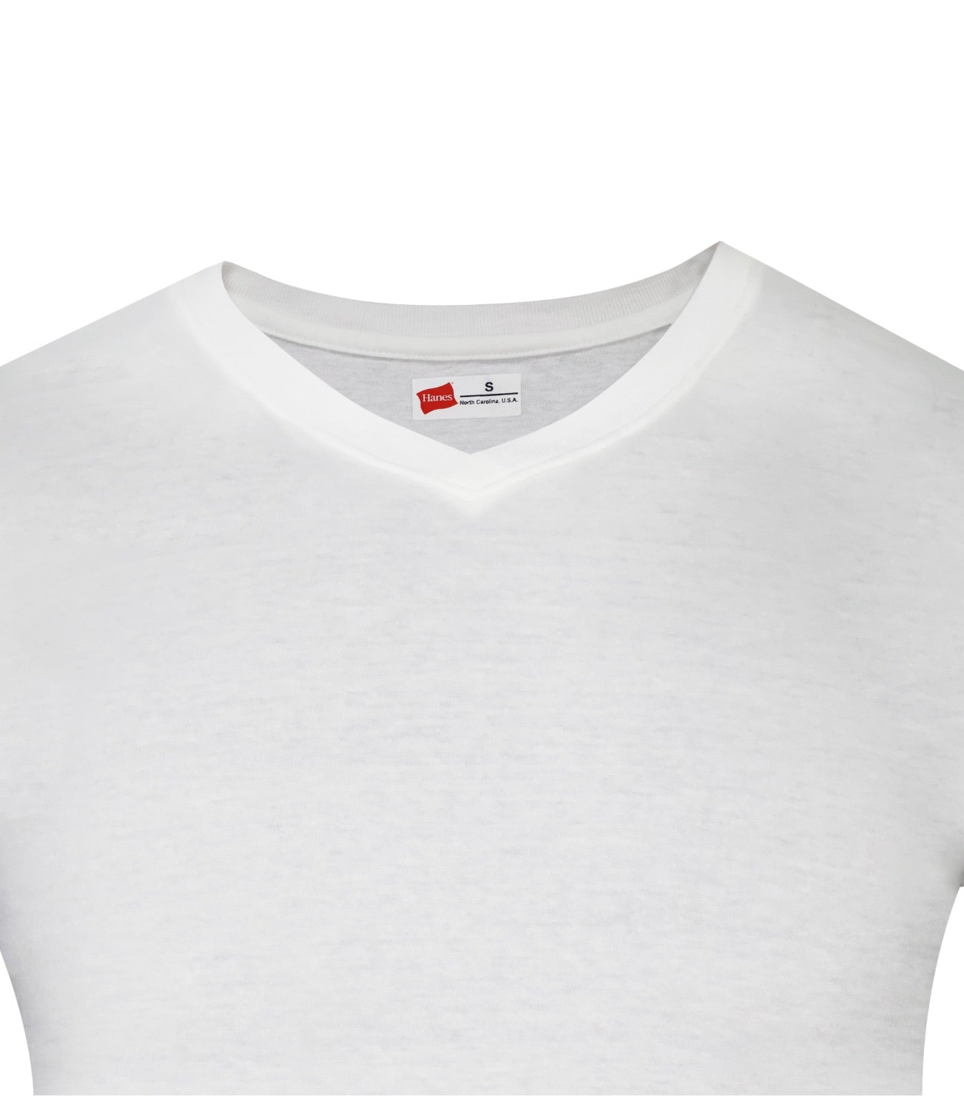 5+1 V-Neck Muscle Tee Multipack White