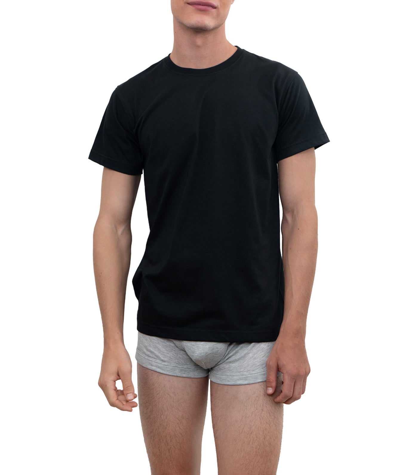 Hanes 3-Pack Easy Fit Round Neck T-Shirt Black 