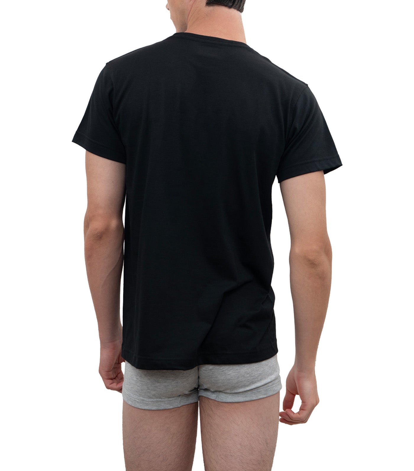 Hanes 3-Pack Easy Fit Round Neck T-Shirt Black 