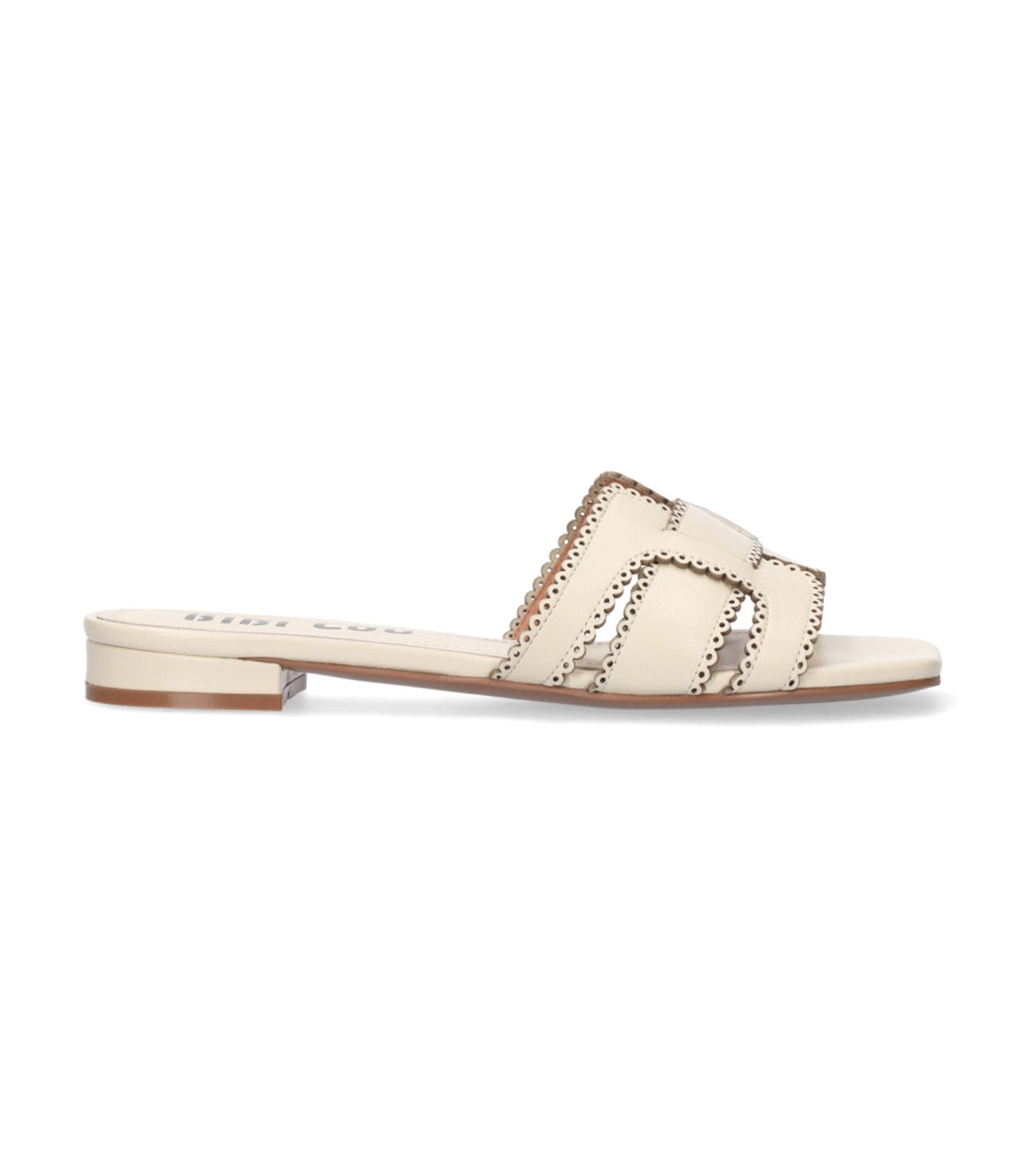 Bibi Lou Holly Flat Sandals White