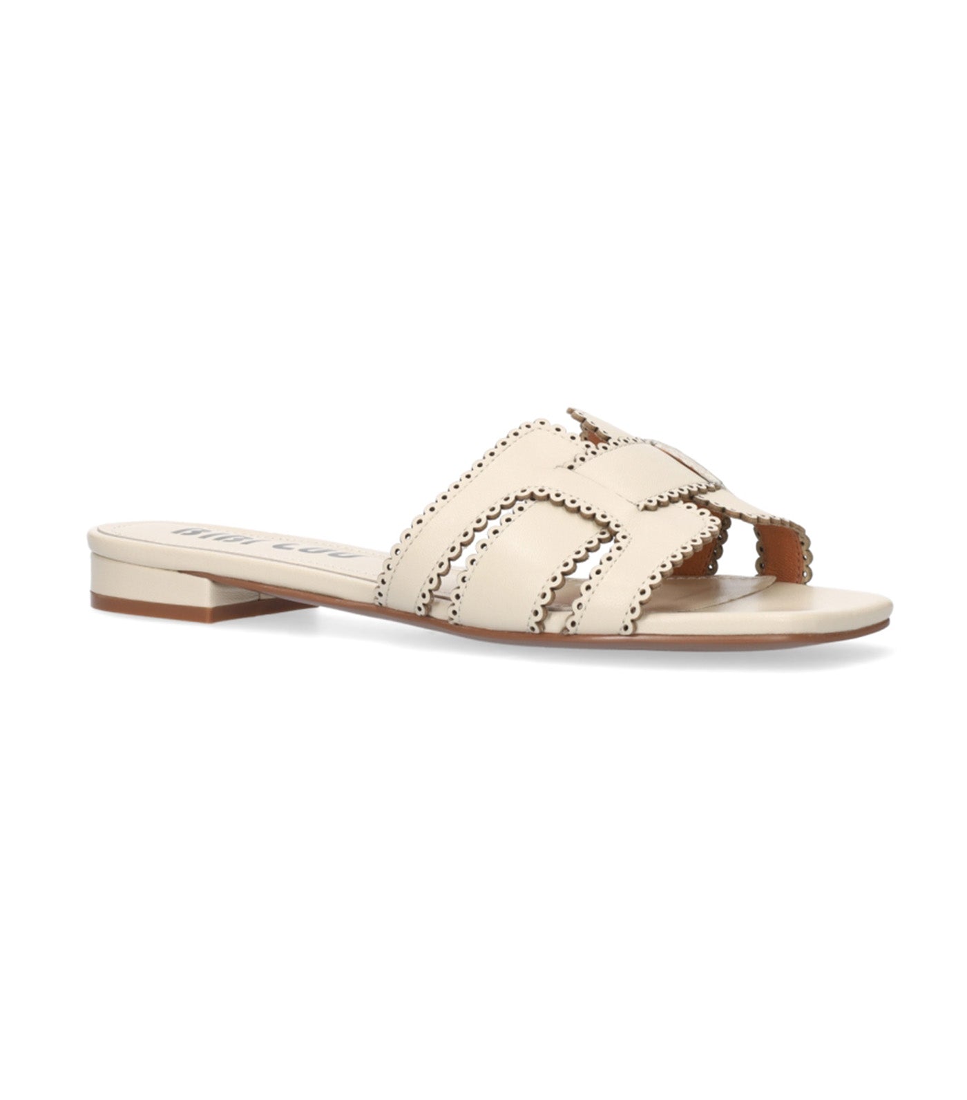 Bibi Lou Holly Flat Sandals White