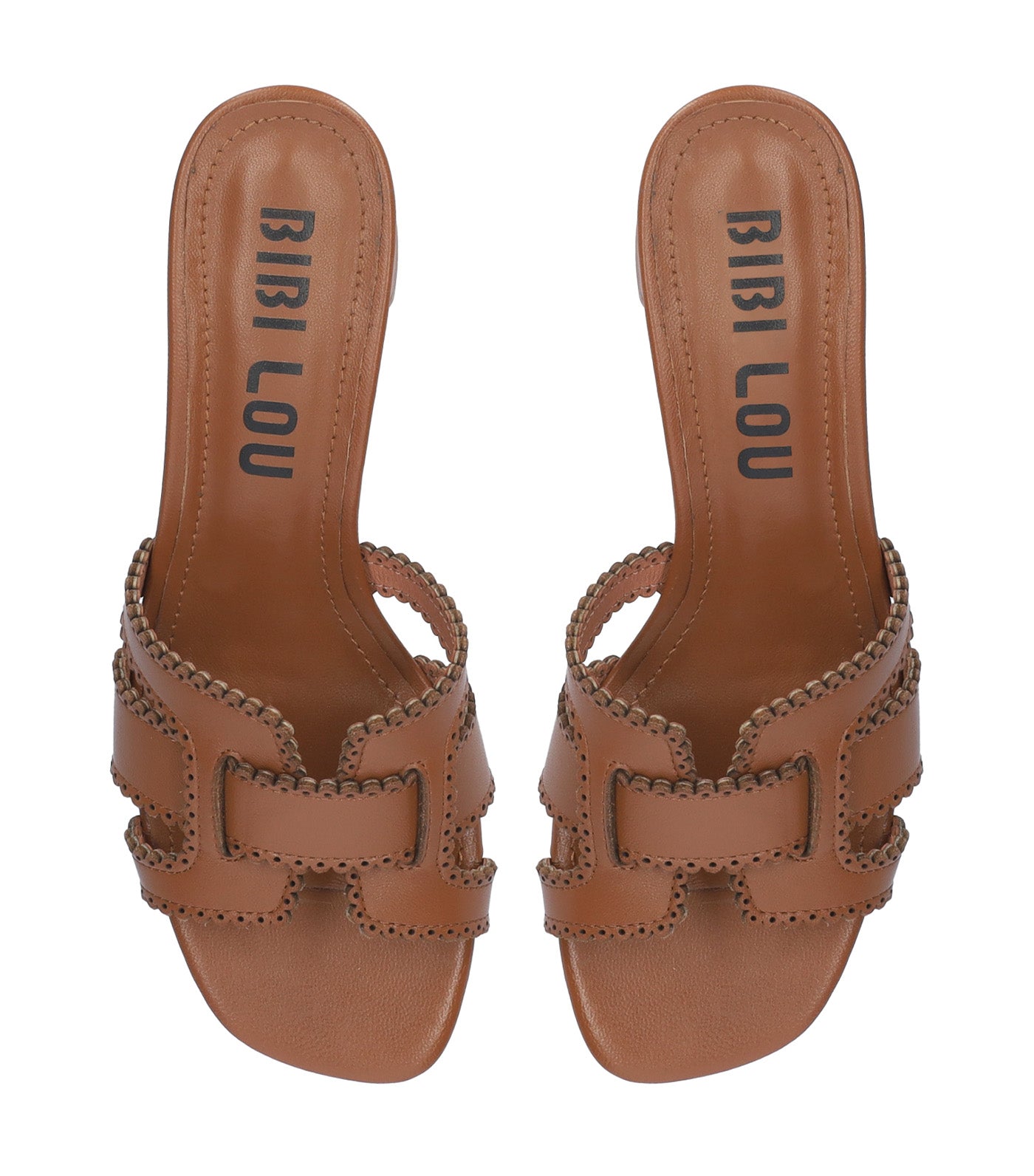 Bibi Lou Holly Heeled Sandals 50 Brown