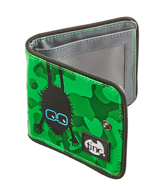 Hugga Camo Wallet Green