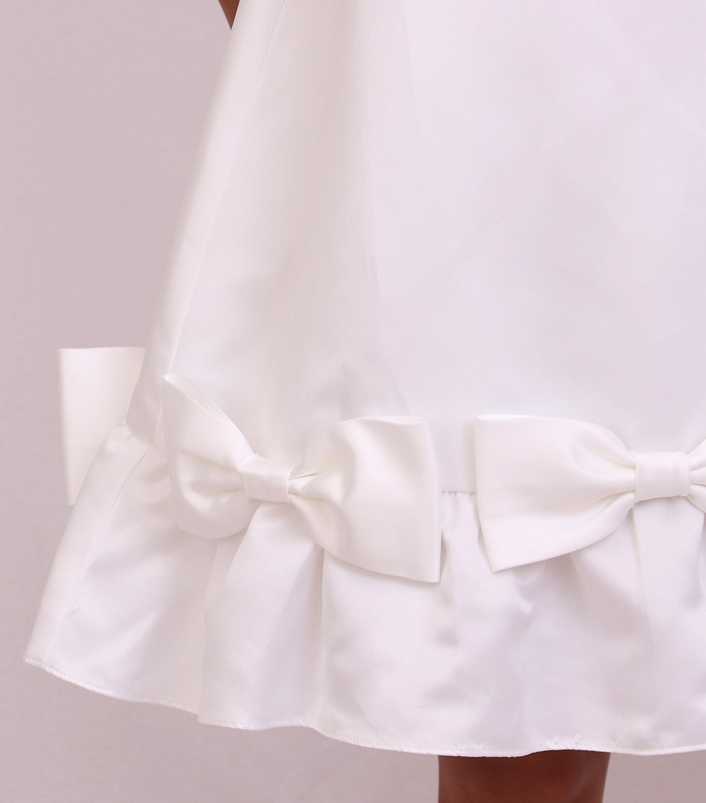 Hailey Formal Shift Dress White