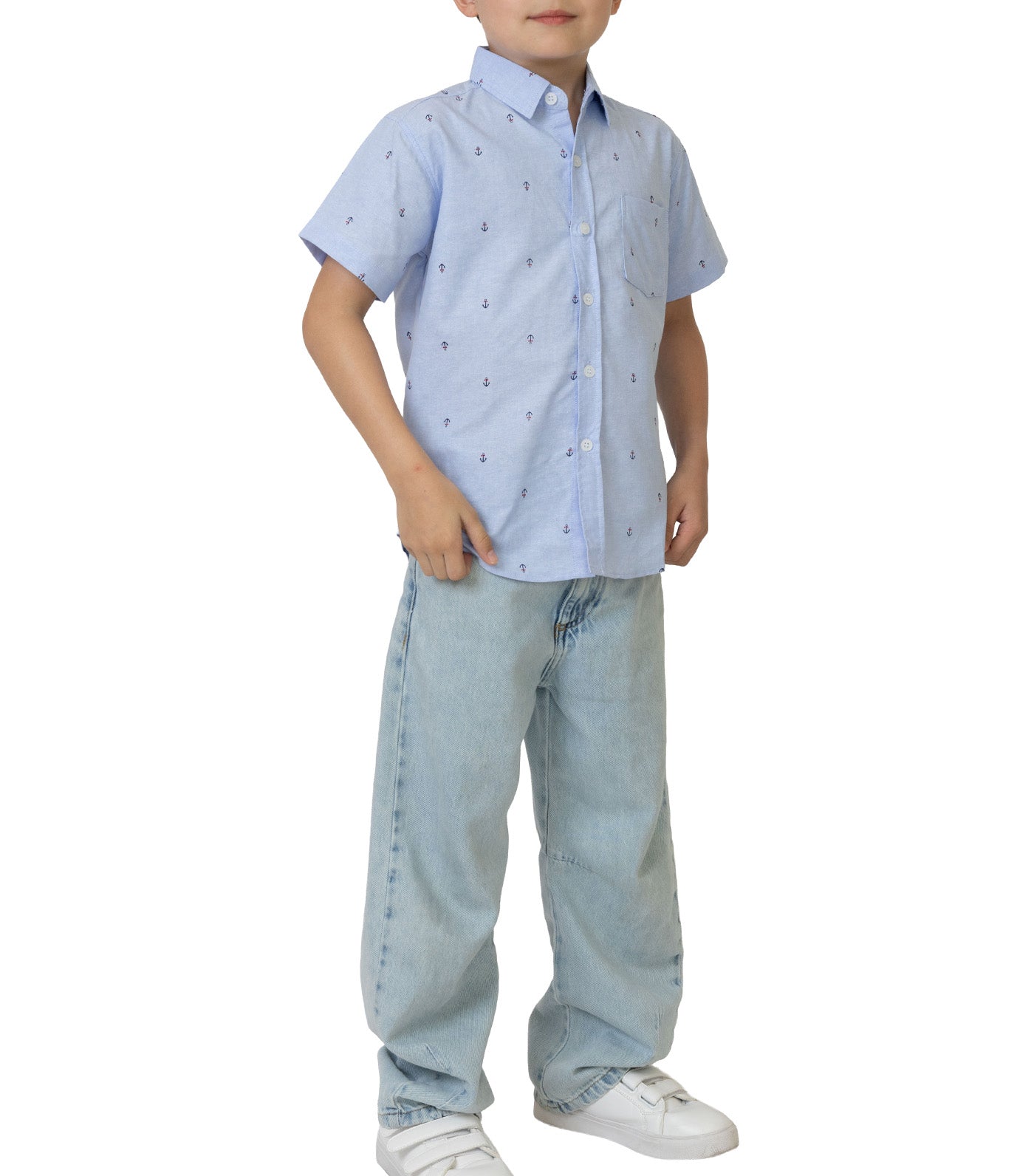 Harvey Short Sleeve Nautical Print