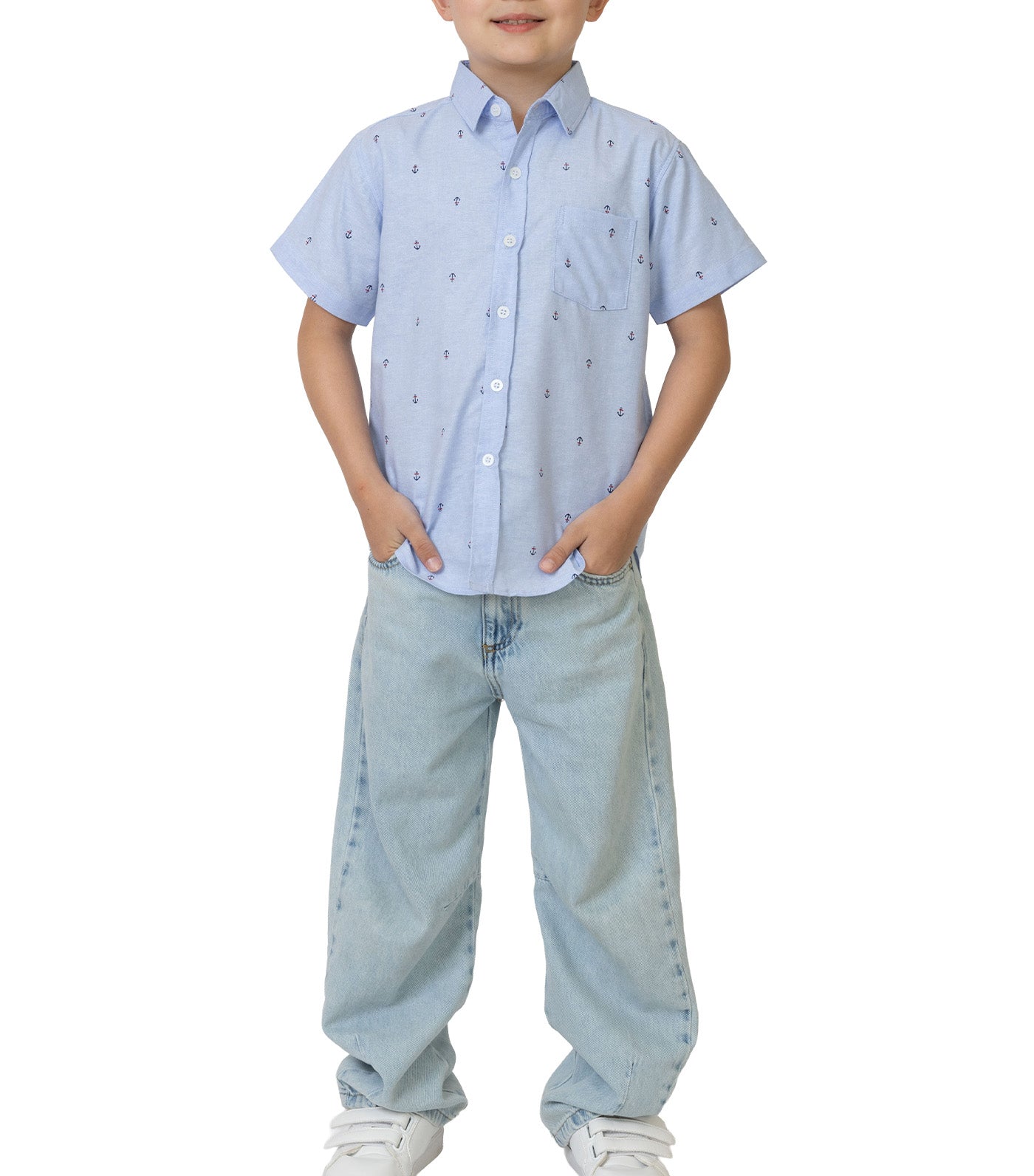 Harvey Short Sleeve Nautical Print
