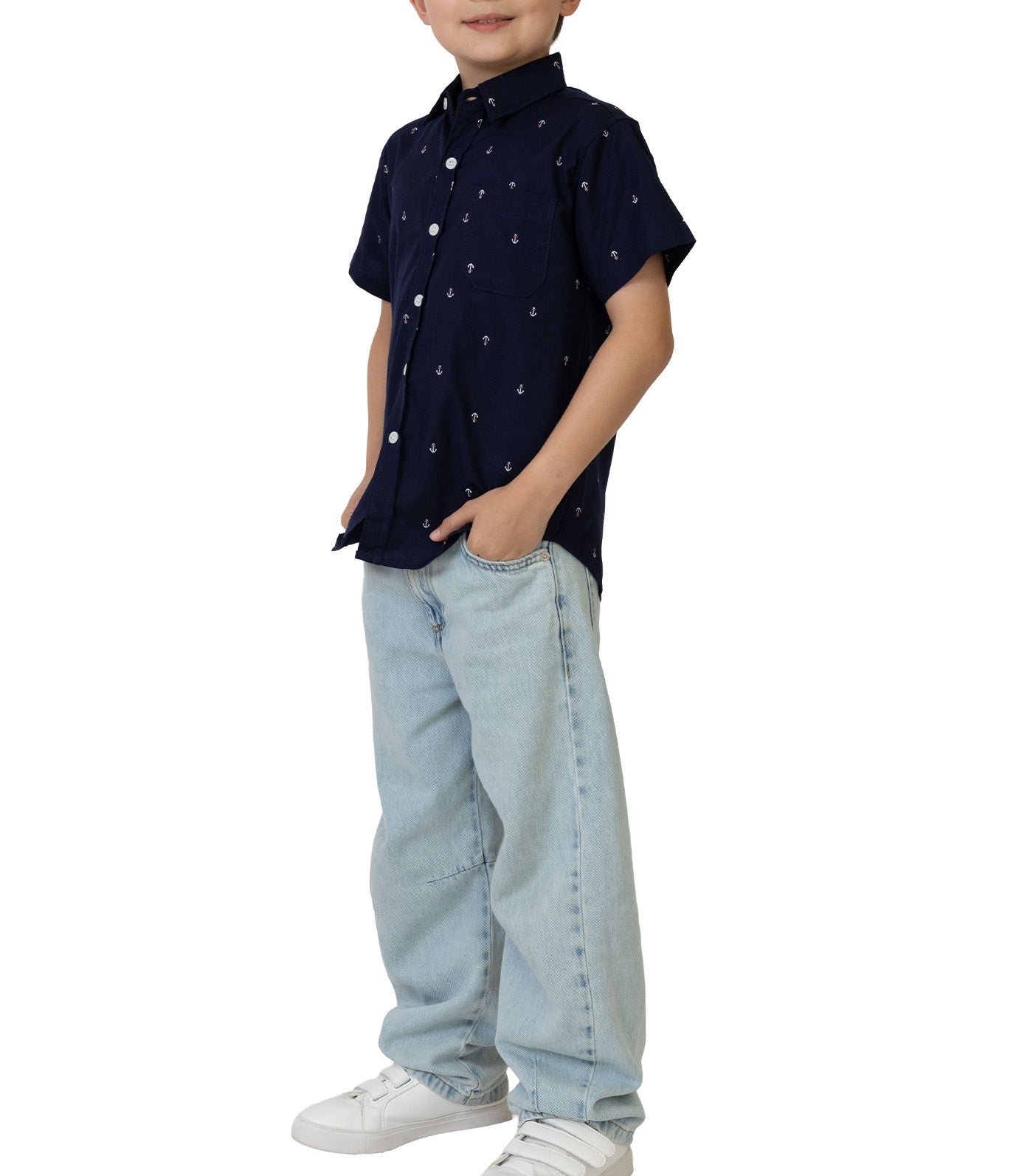 Harvey Short Sleeve Nautical Print