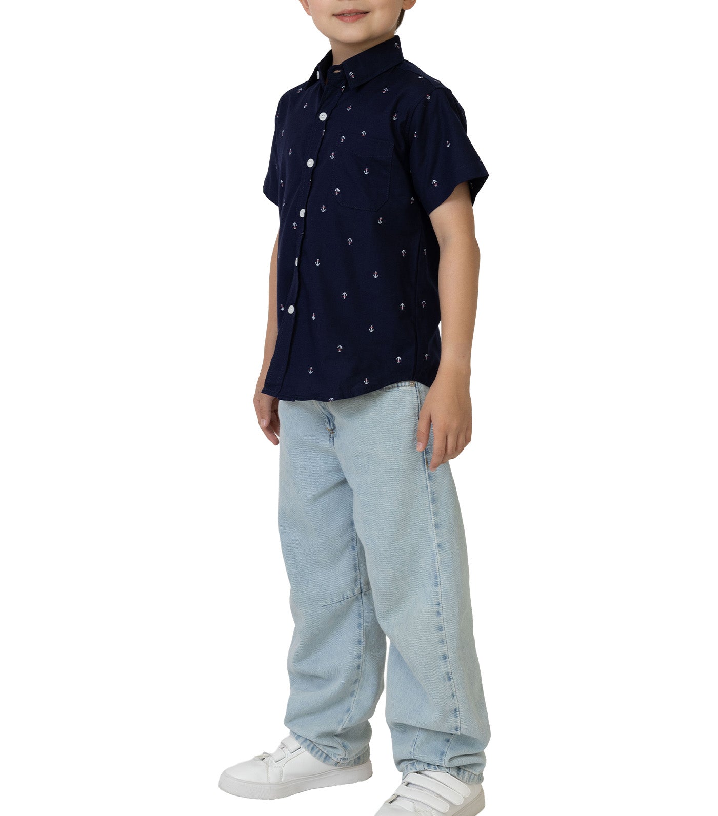 Harvey Short Sleeve Nautical Print