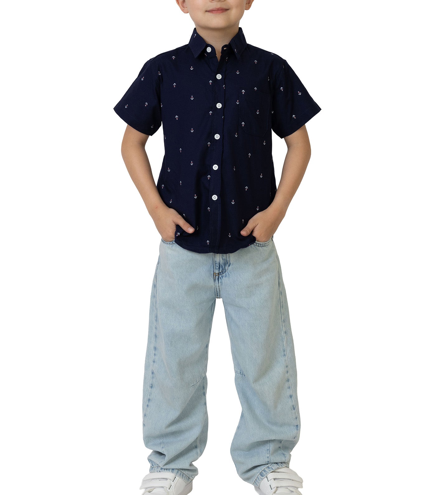 Harvey Short Sleeve Nautical Print