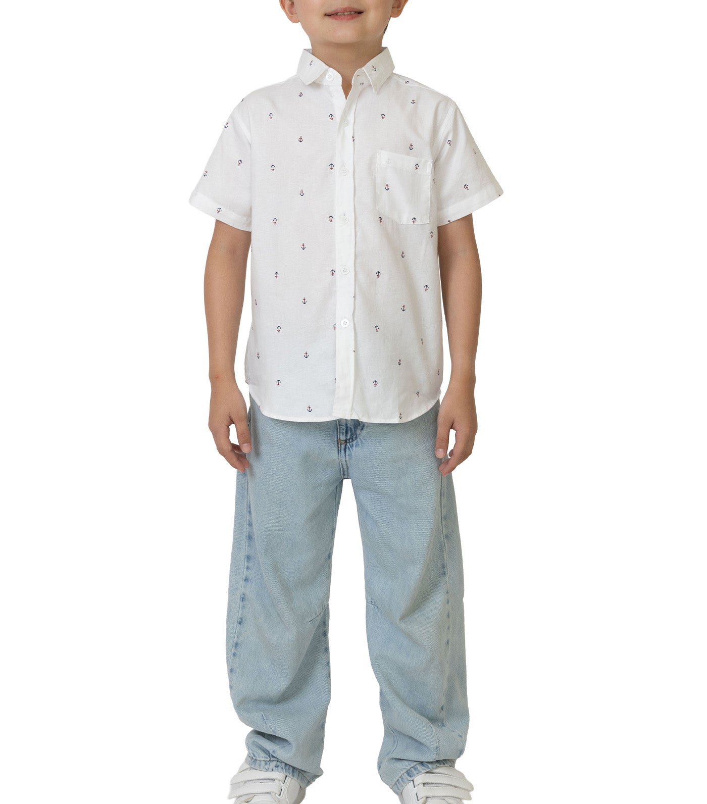 Harvey Short Sleeve Nautical Print