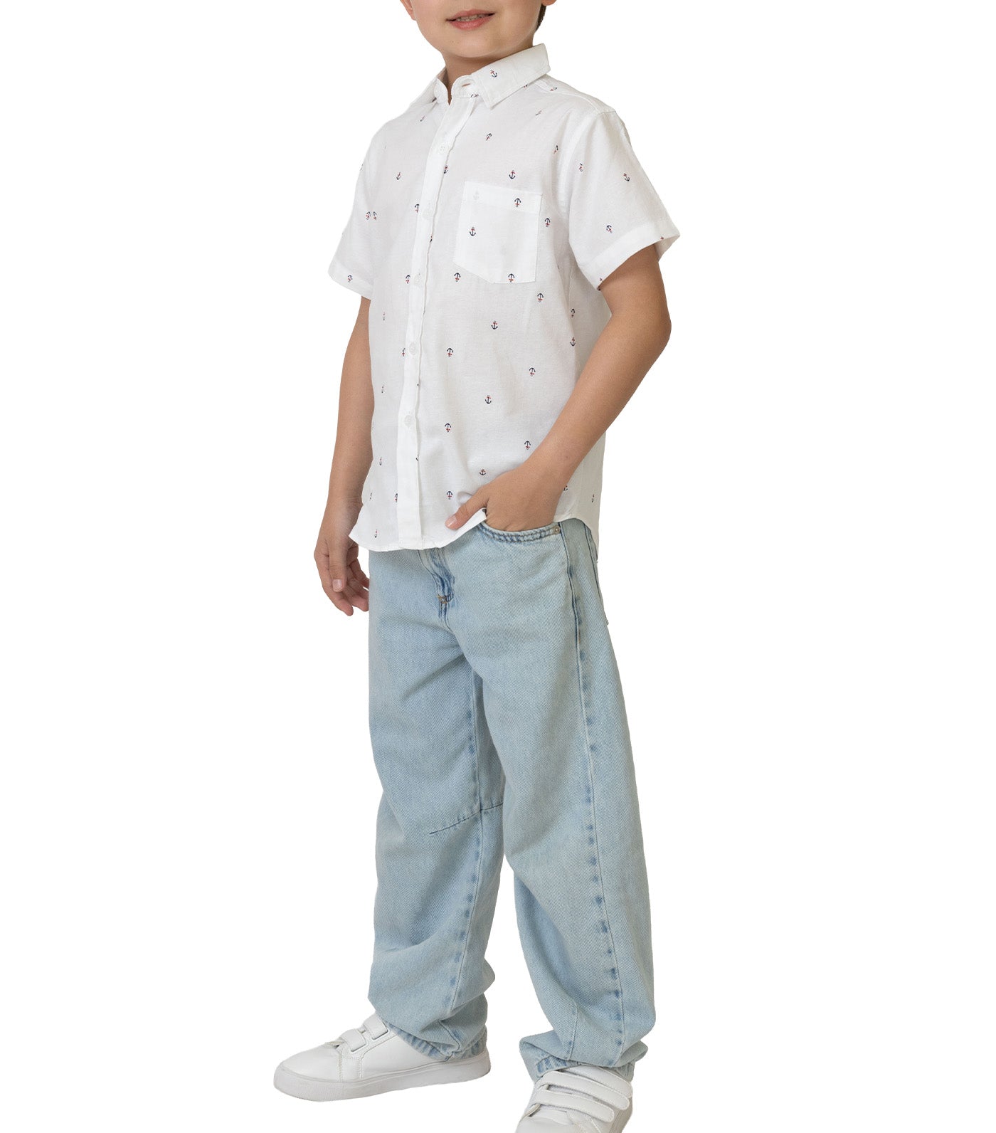 Harvey Short Sleeve Nautical Print