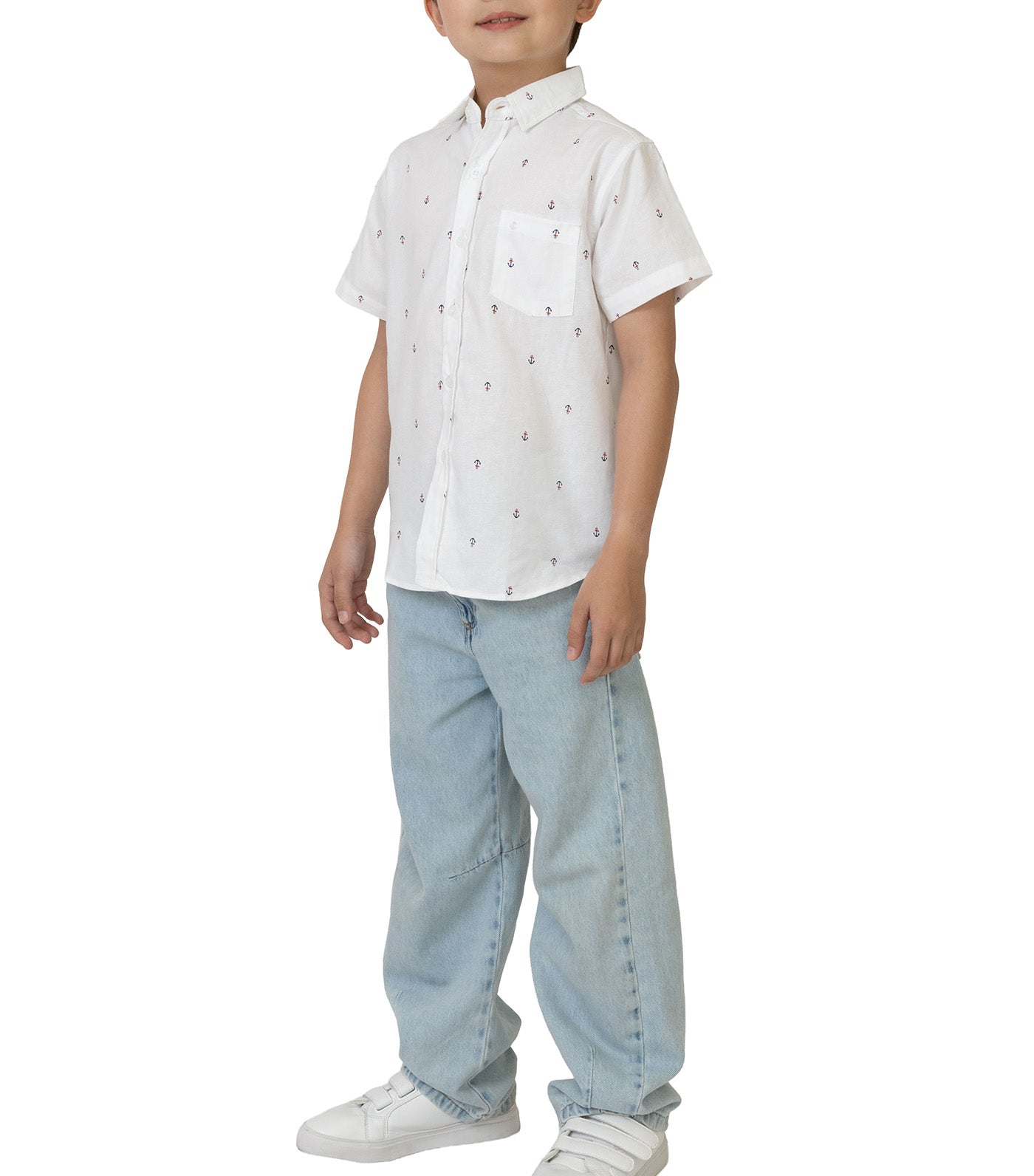 Harvey Short Sleeve Nautical Print