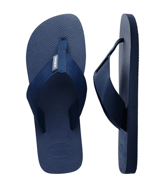 Urban Basic Material Flip Flops Indigo Blue