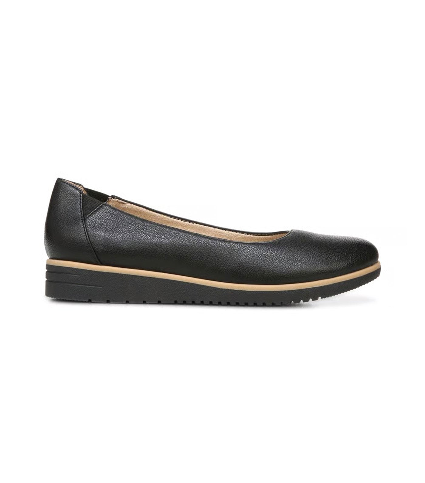 Naturalizer SOUL Idea Ballet Flat Black