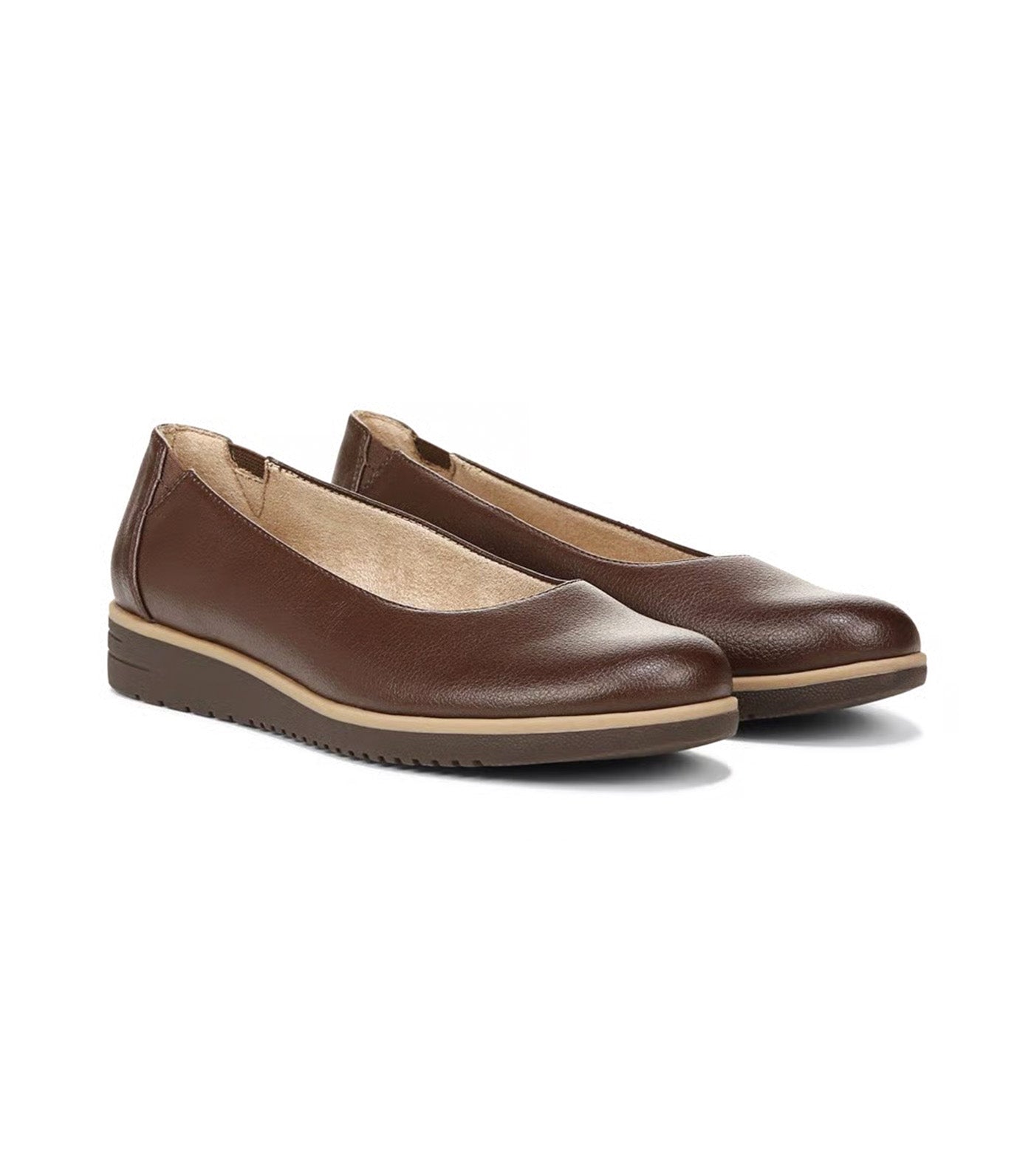 Naturalizer SOUL Idea Ballet Flat Coffee Brown