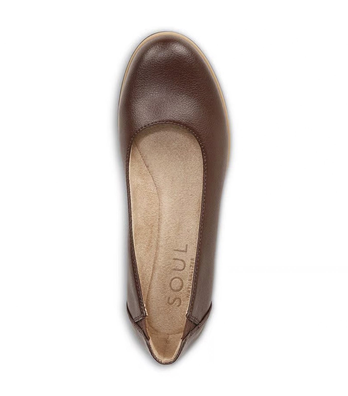 Naturalizer SOUL Idea Ballet Flat Coffee Brown