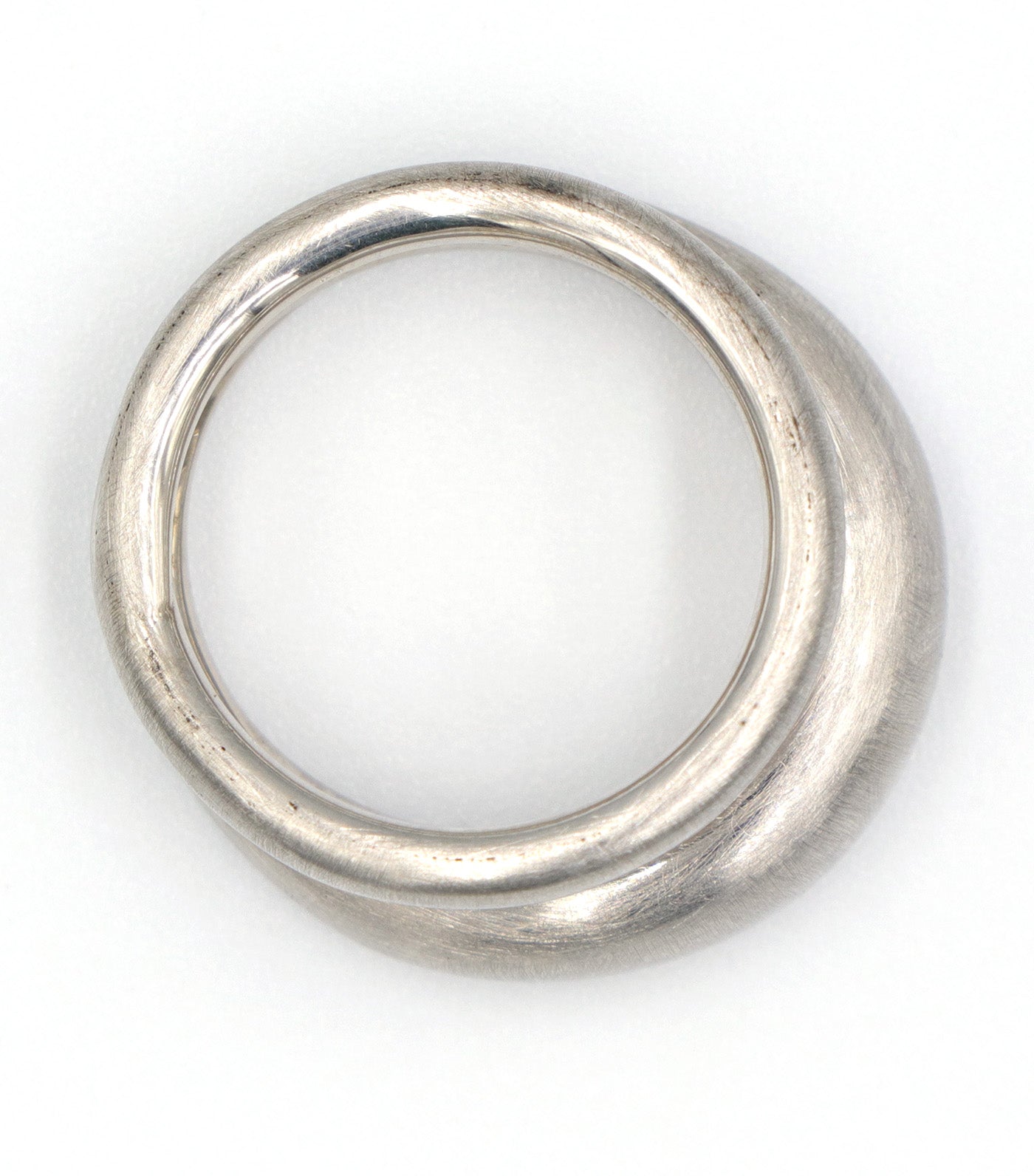 Sterling Silver Rhodium Plated Ring