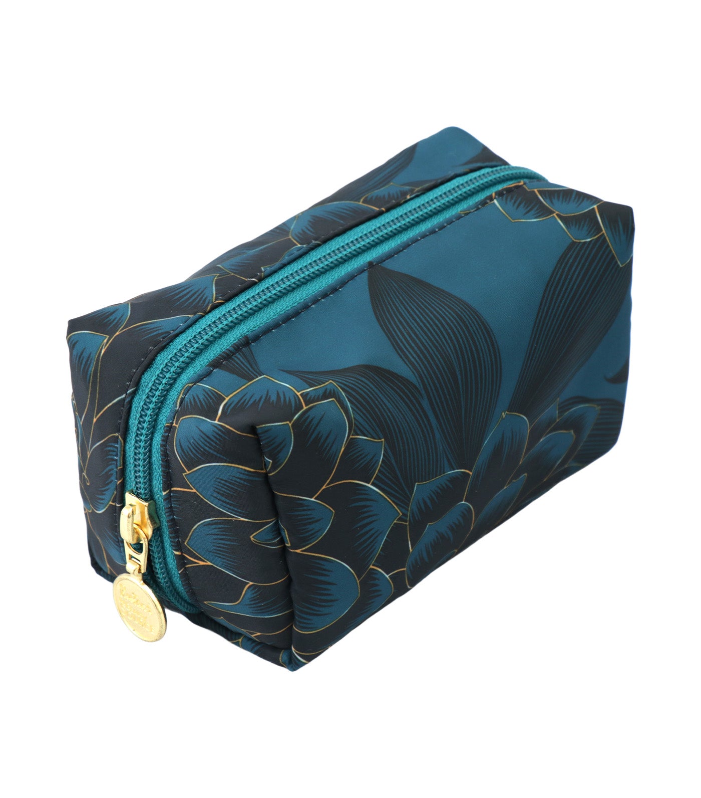 Beauty Essentials Soft Cosmetic Case - Oriental Teal 