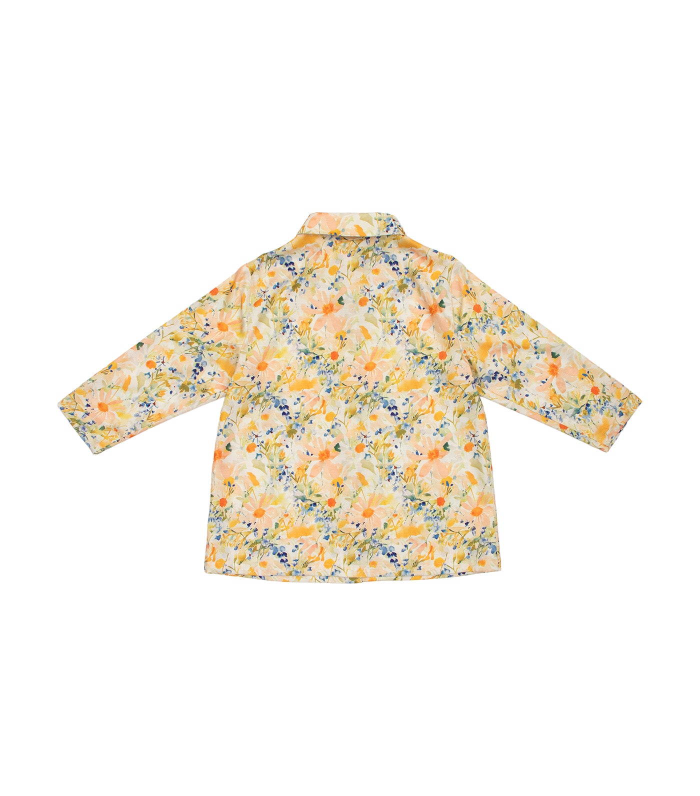 Bob Blouse Yellow Floral