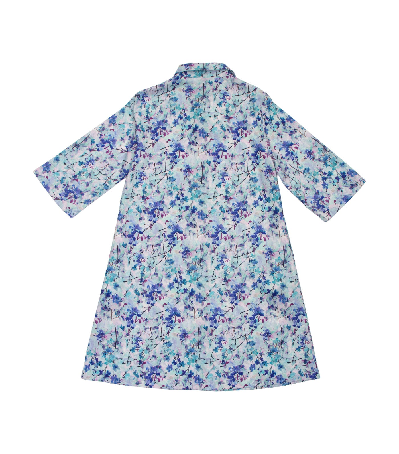 Ava Dress Blue Floral