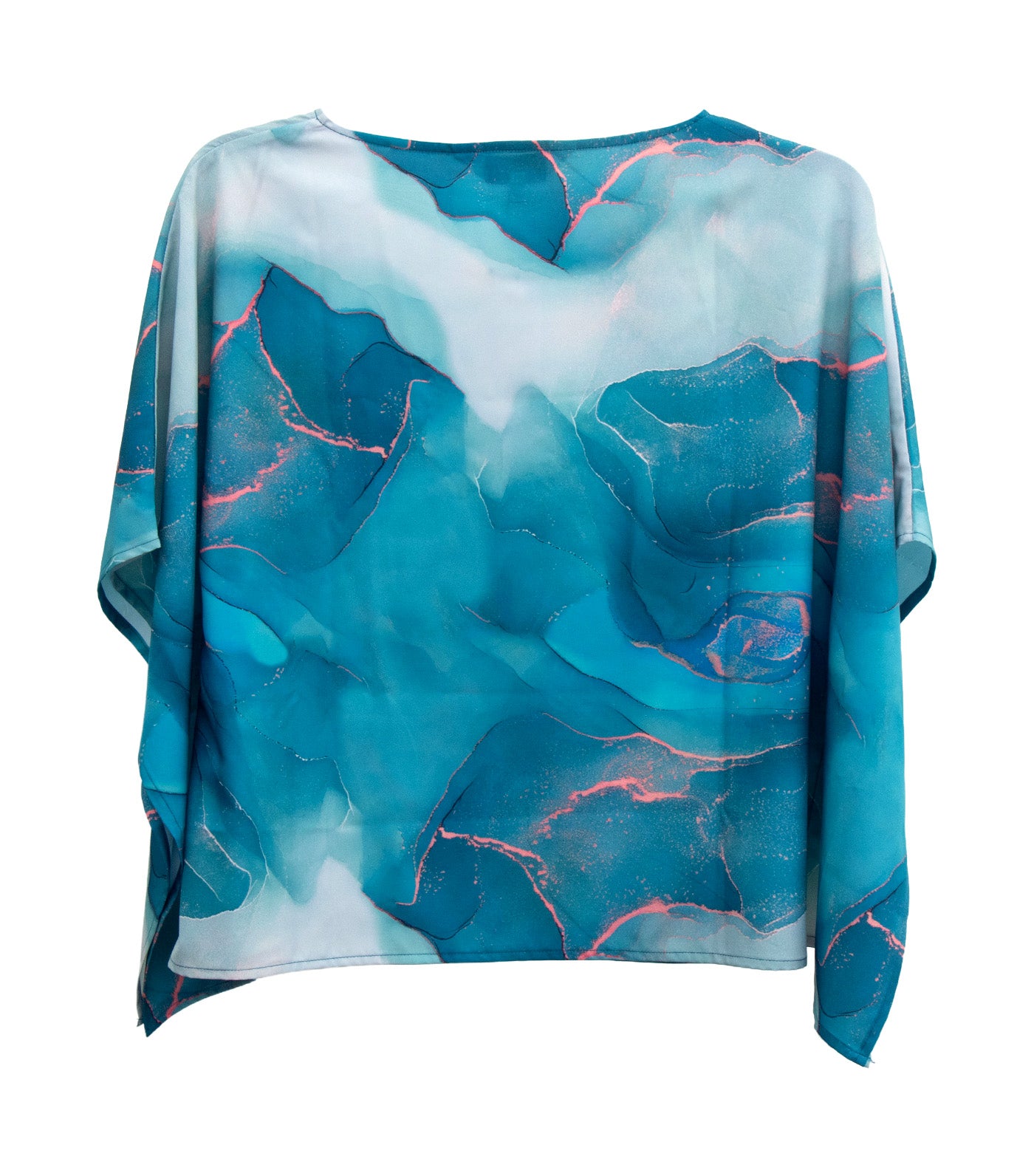 Poncie Blouse Blue/White