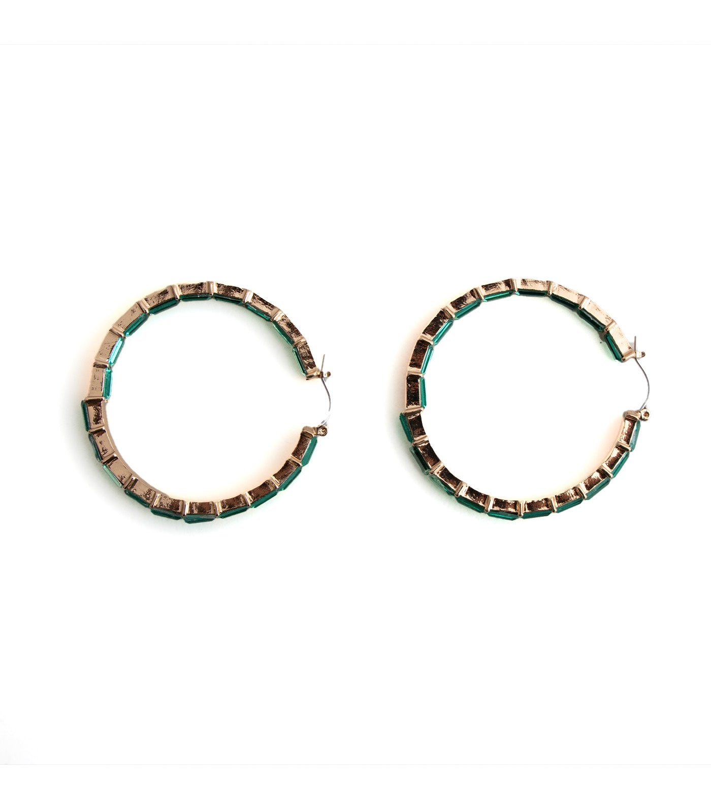 Slither Hoops Emerald