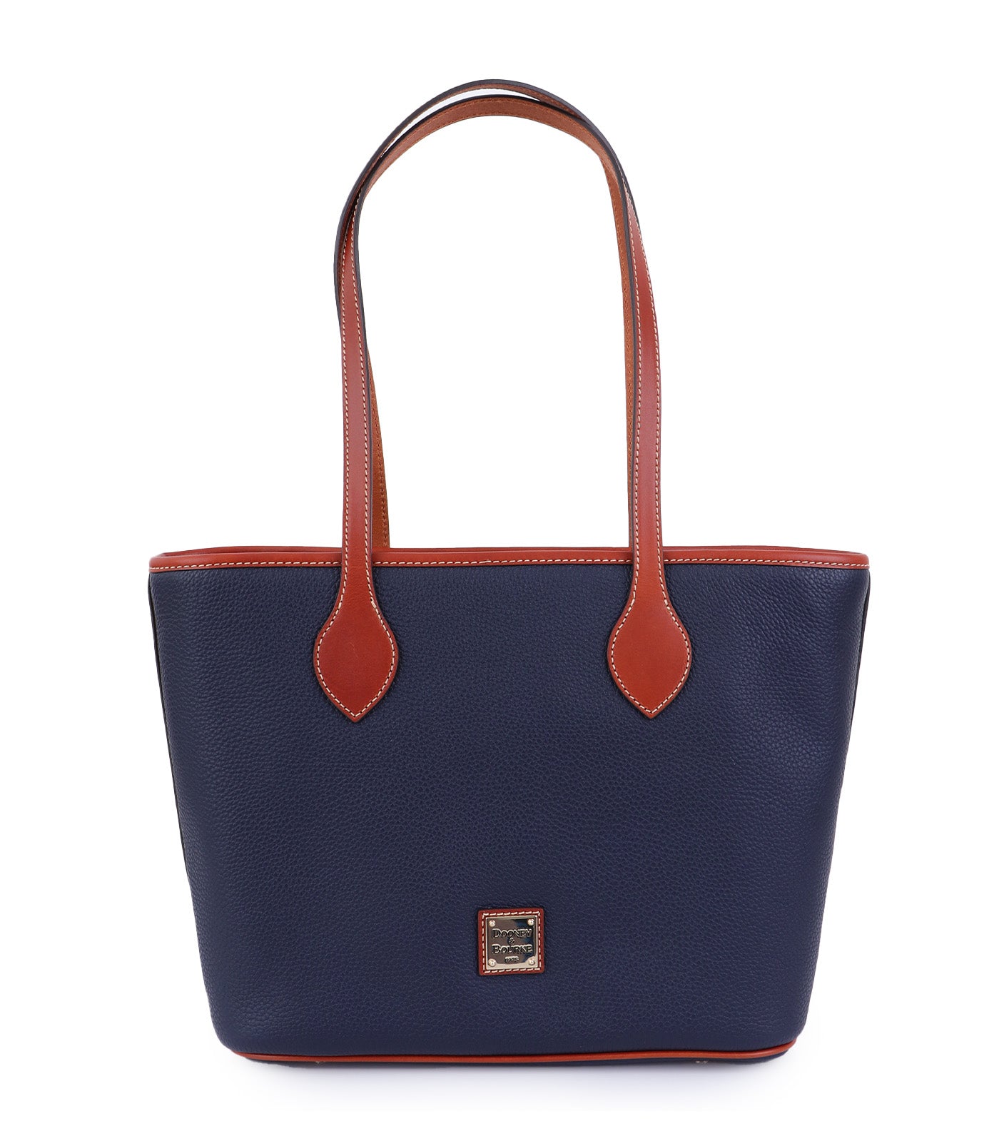 Pebble Grain Tote Midnight Blue