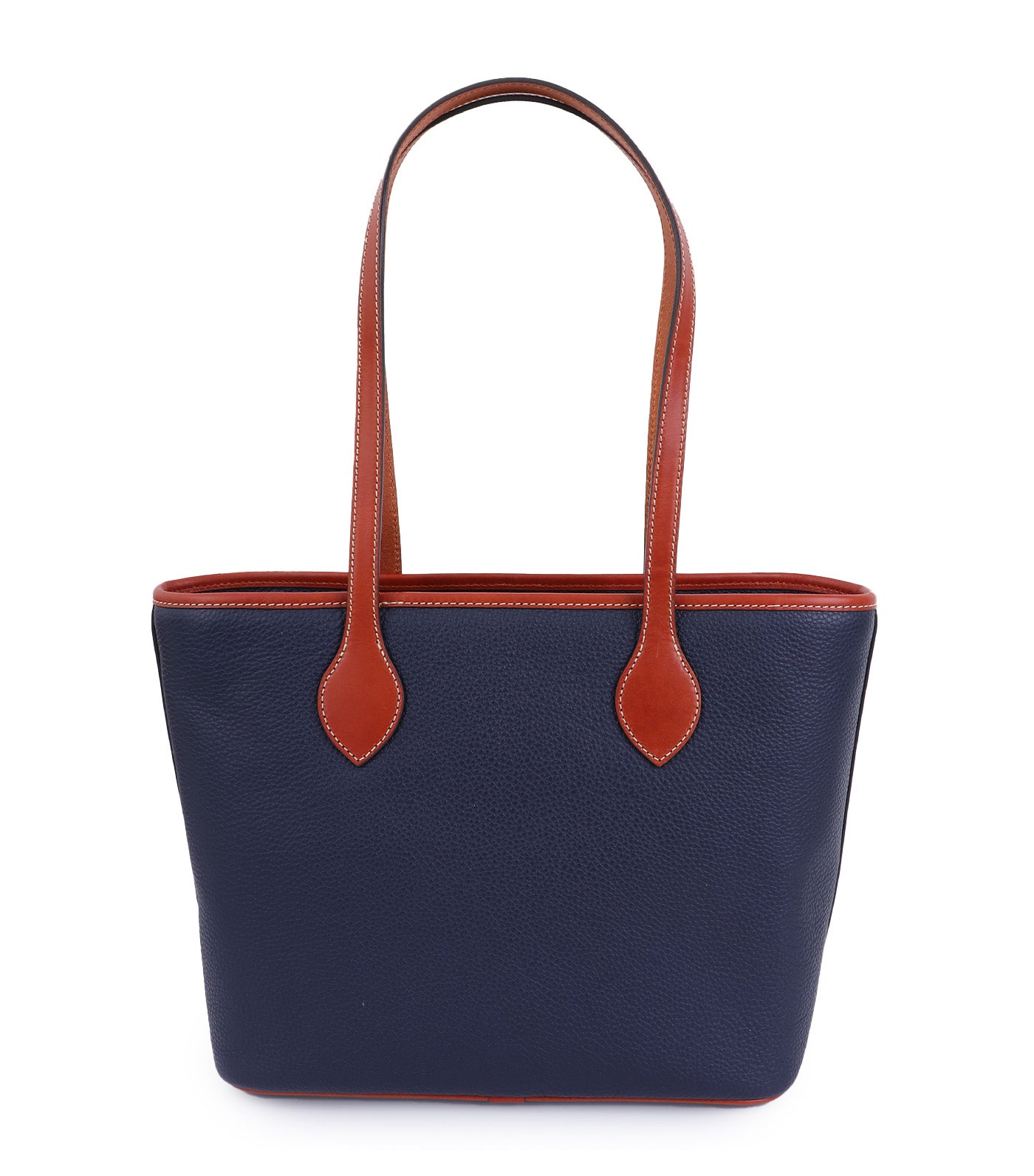 Pebble Grain Tote Midnight Blue