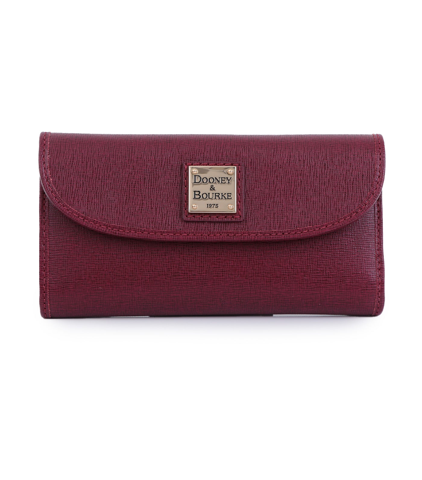 Saffiano Continental Clutch Cranberry