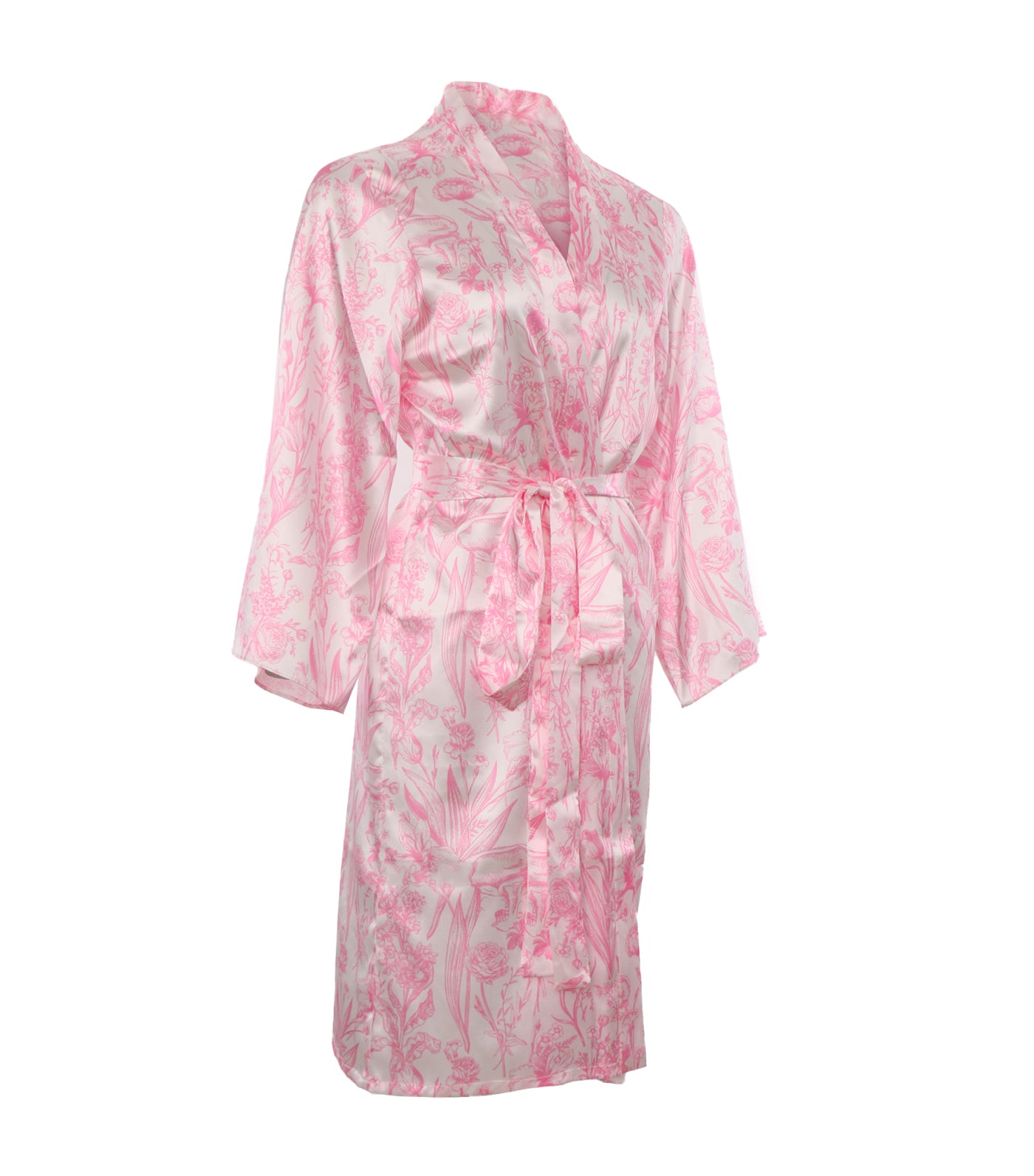 Ina Robe Pink Floral Print