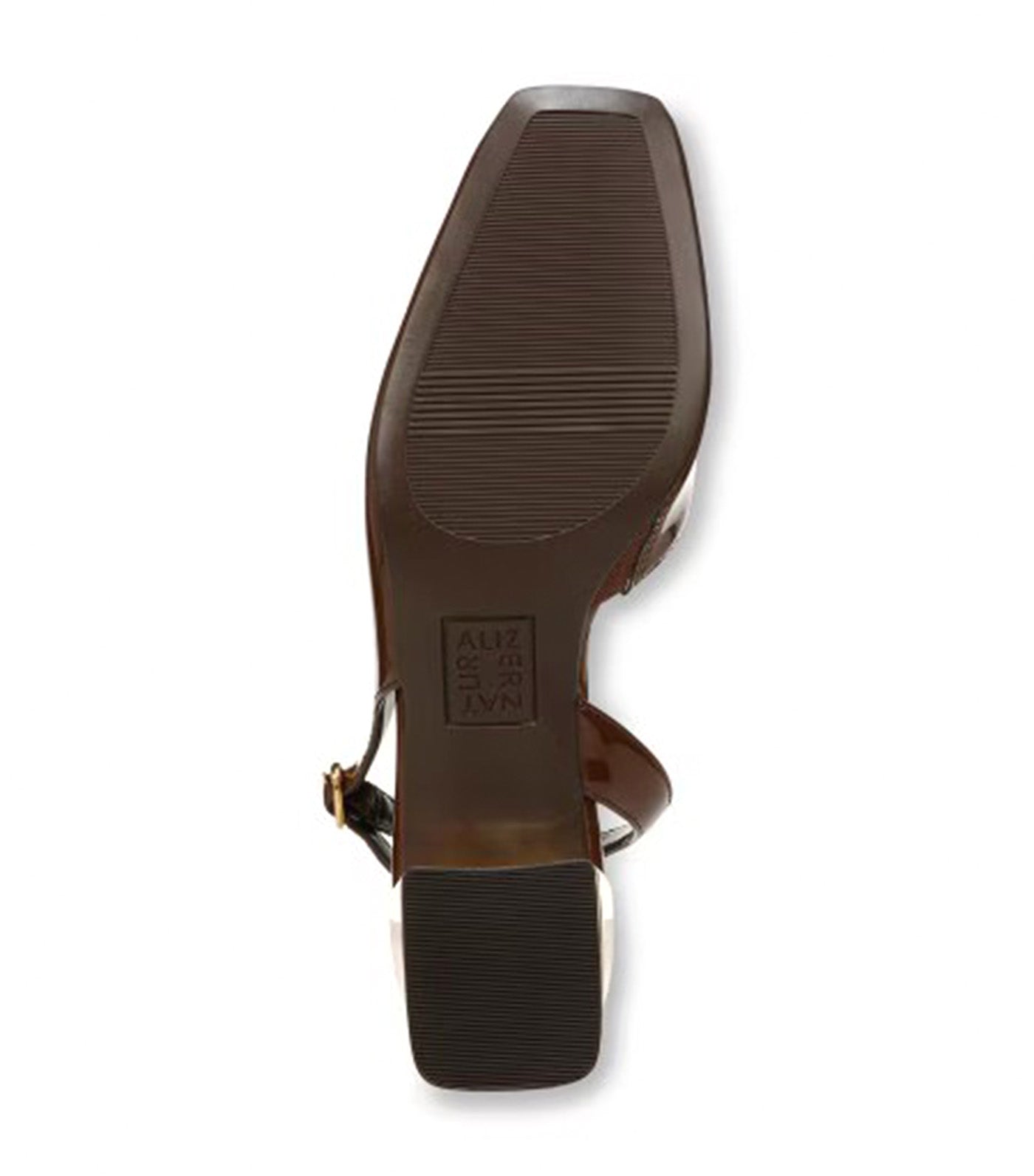 Naturalizer Jayla Slingback Pump Cappuccino Brown Faux Leather