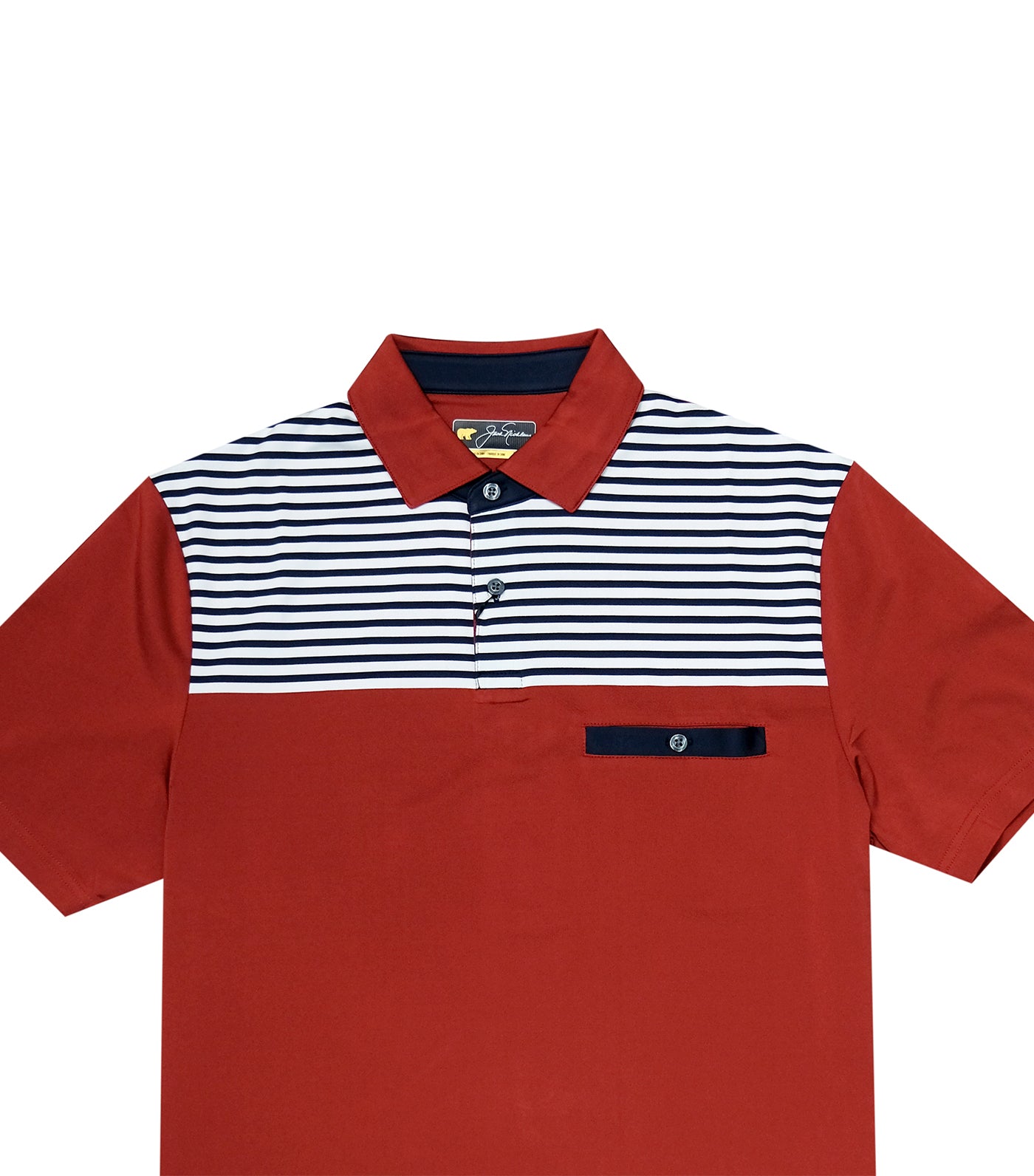 High Stripe Polo Red Root