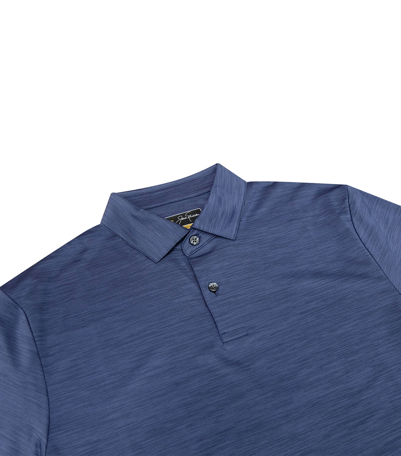 Tonal Two Color Solid Polo Classic Navy