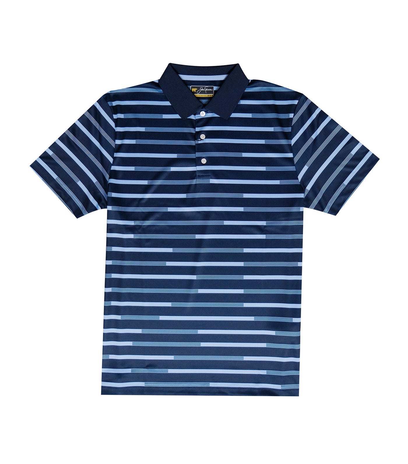 Jack Nicklaus Broken Stripe Polo Classic Navy | Rustan's