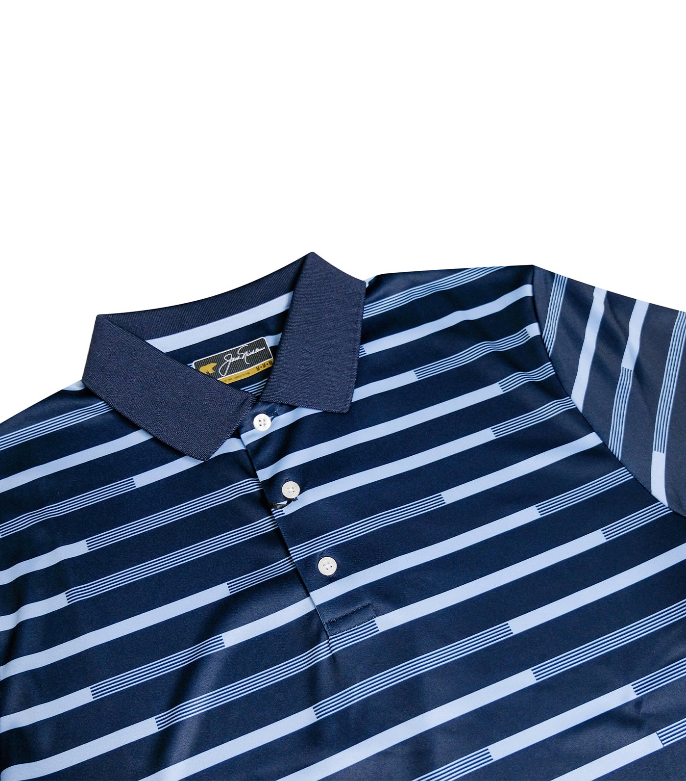 Jack Nicklaus Broken Stripe Polo Classic Navy | Rustan's