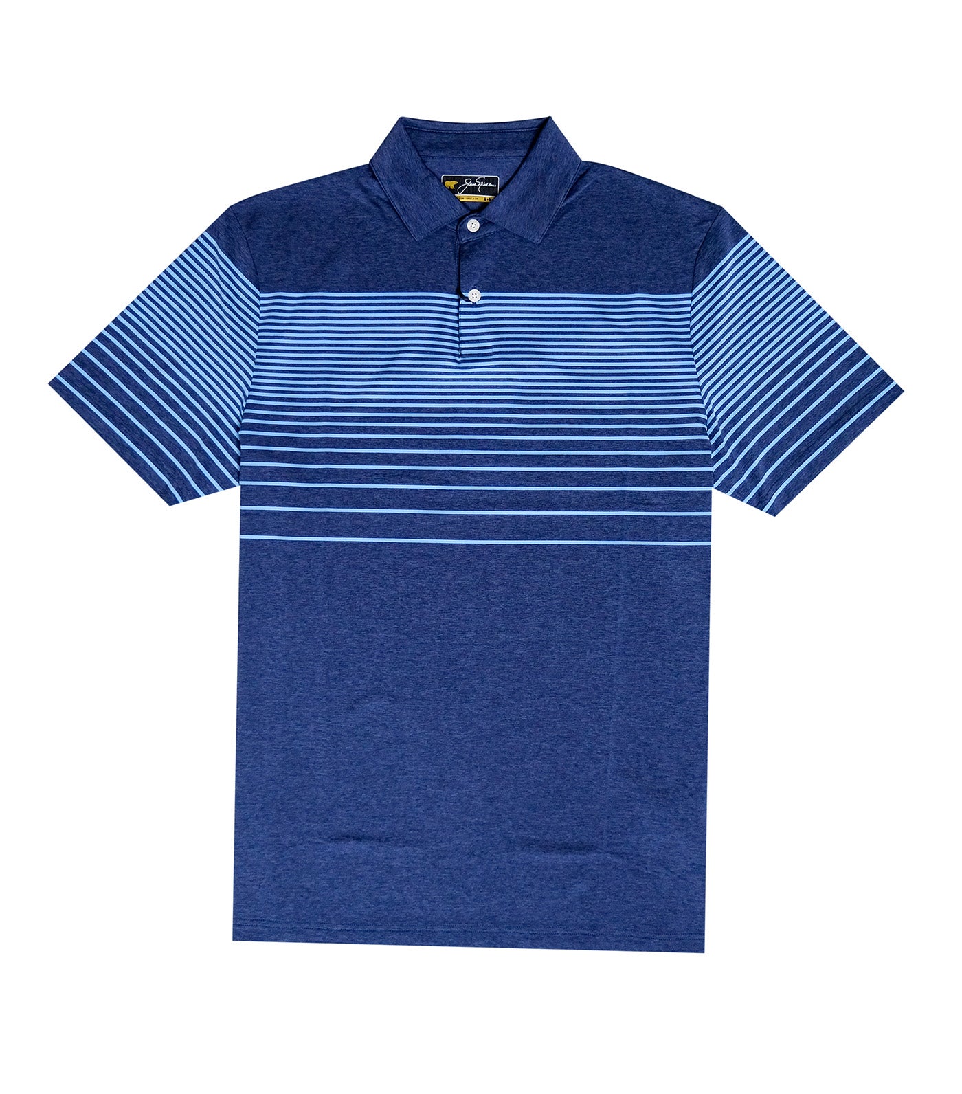 Fine Chest Stripe Polo Classic Navy