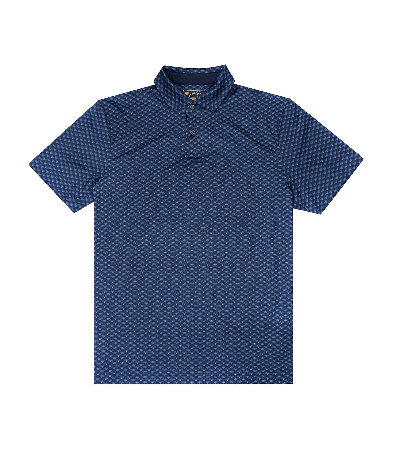 Arrowhead Print Polo Classic Navy