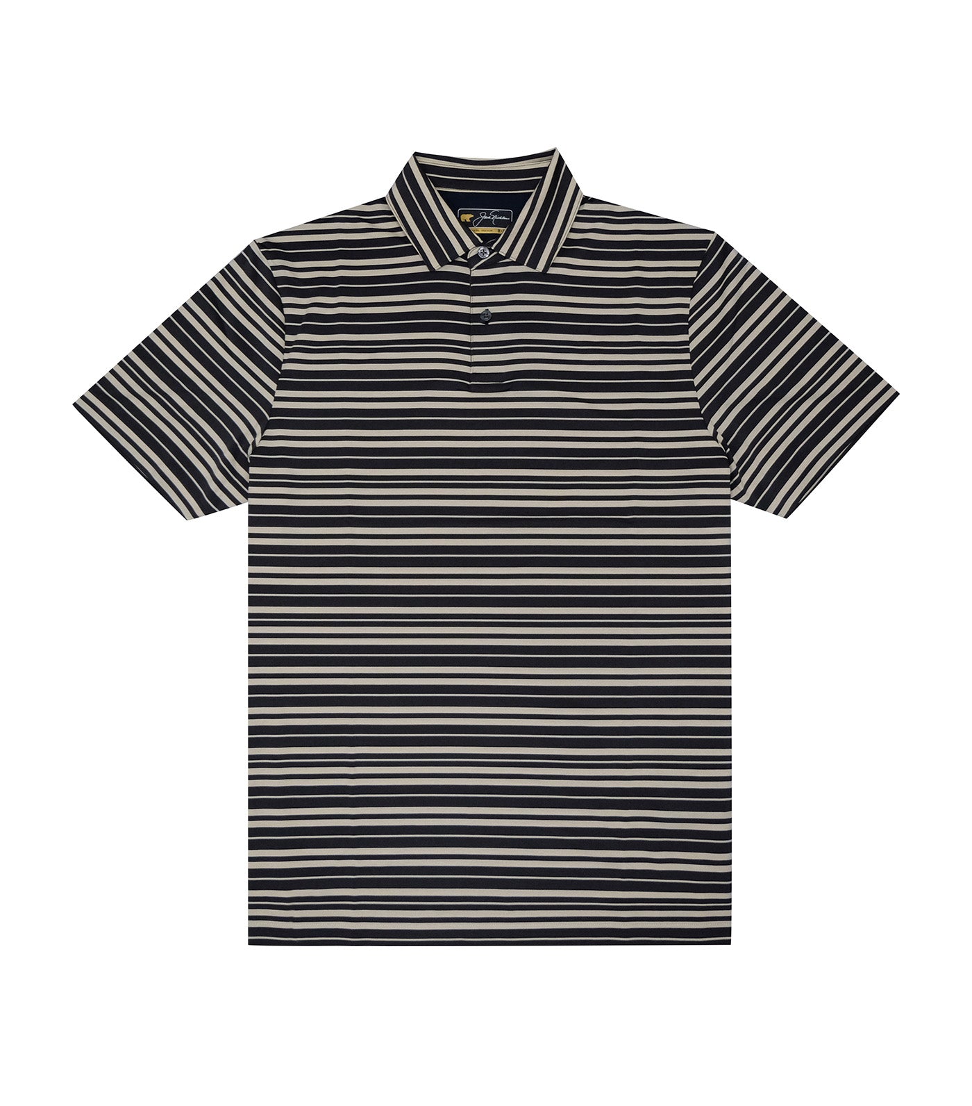 Regimental Stripe Polo Slate