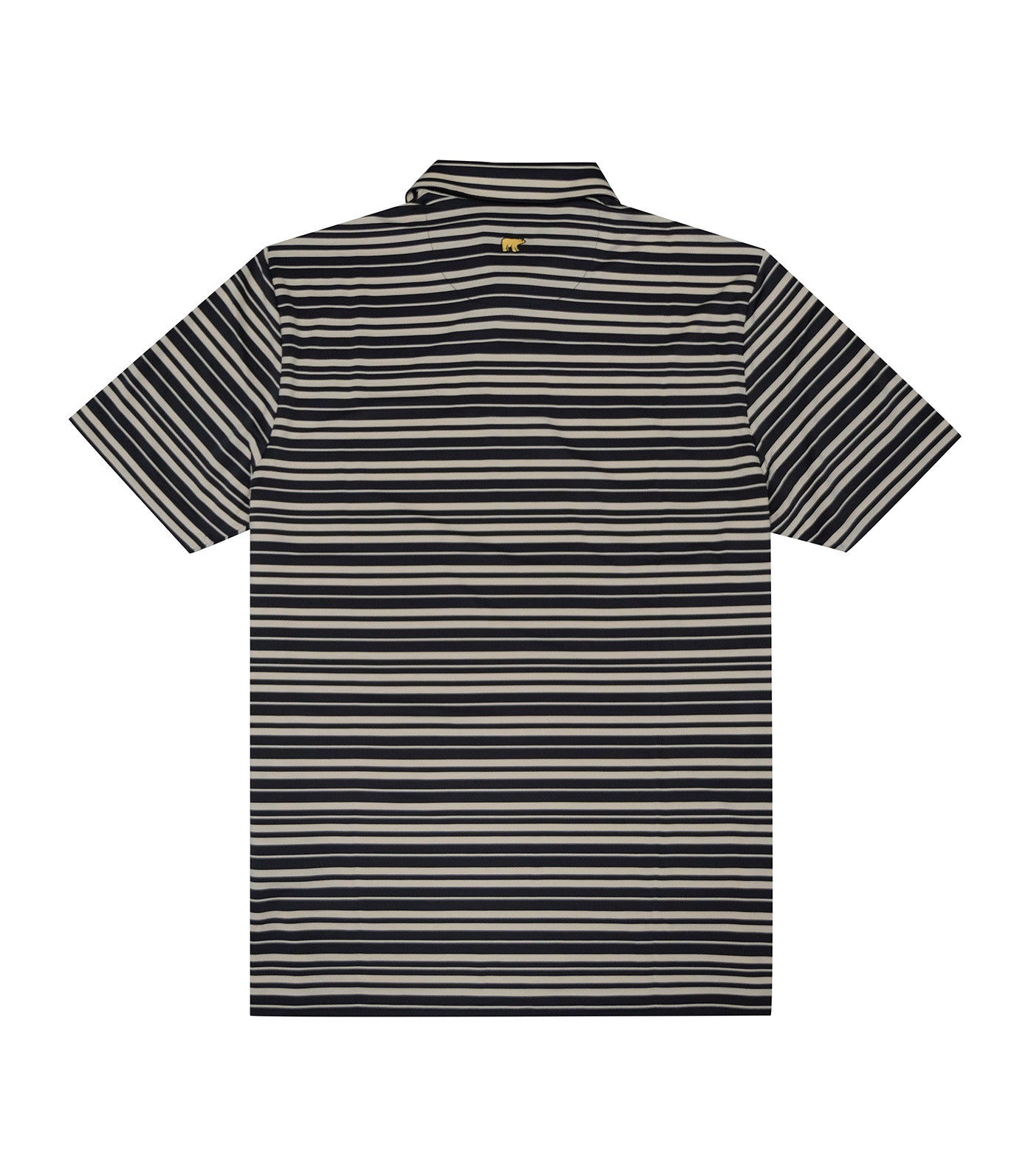 Regimental Stripe Polo Slate