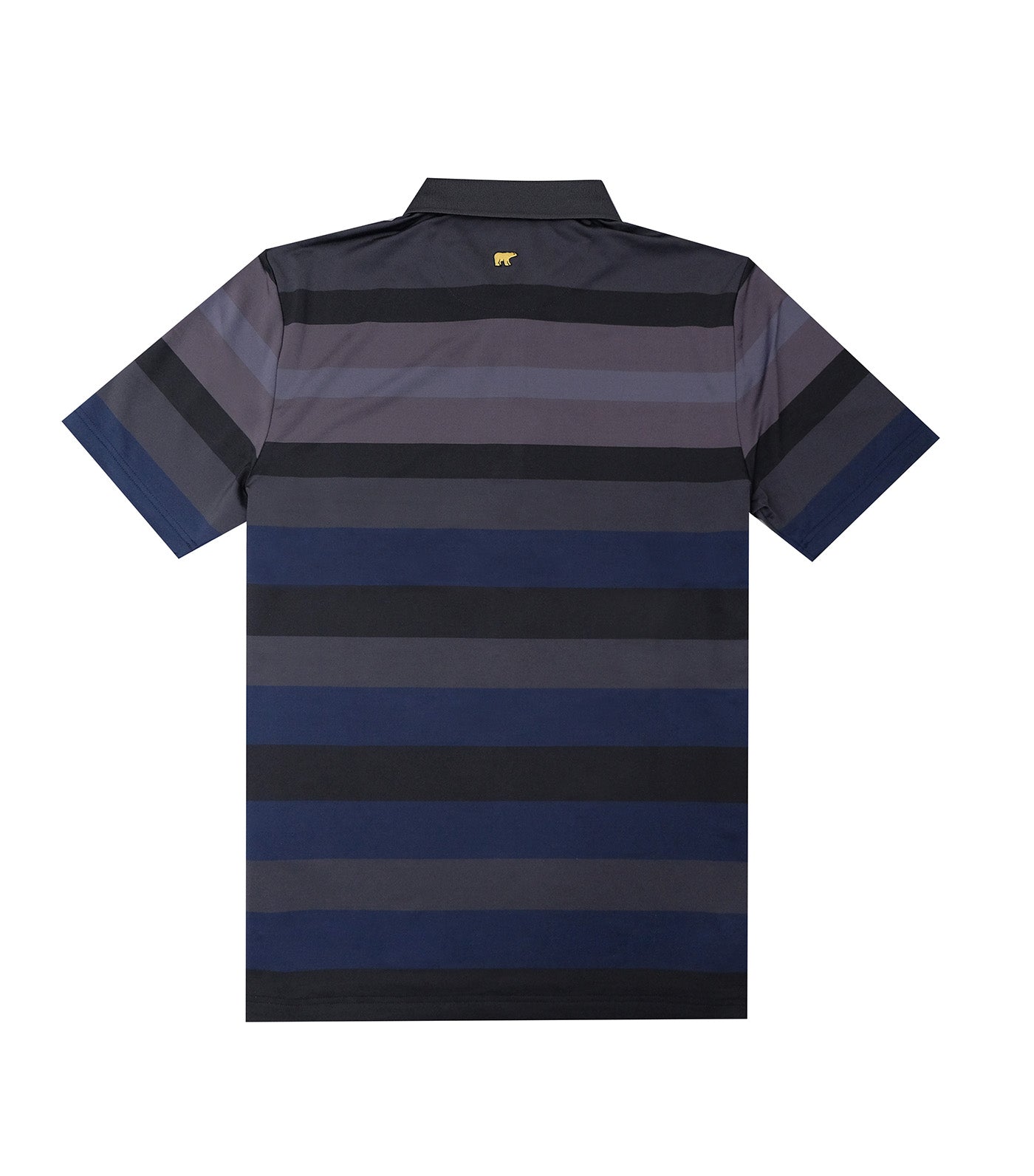 Bold Stripe Polo Slate