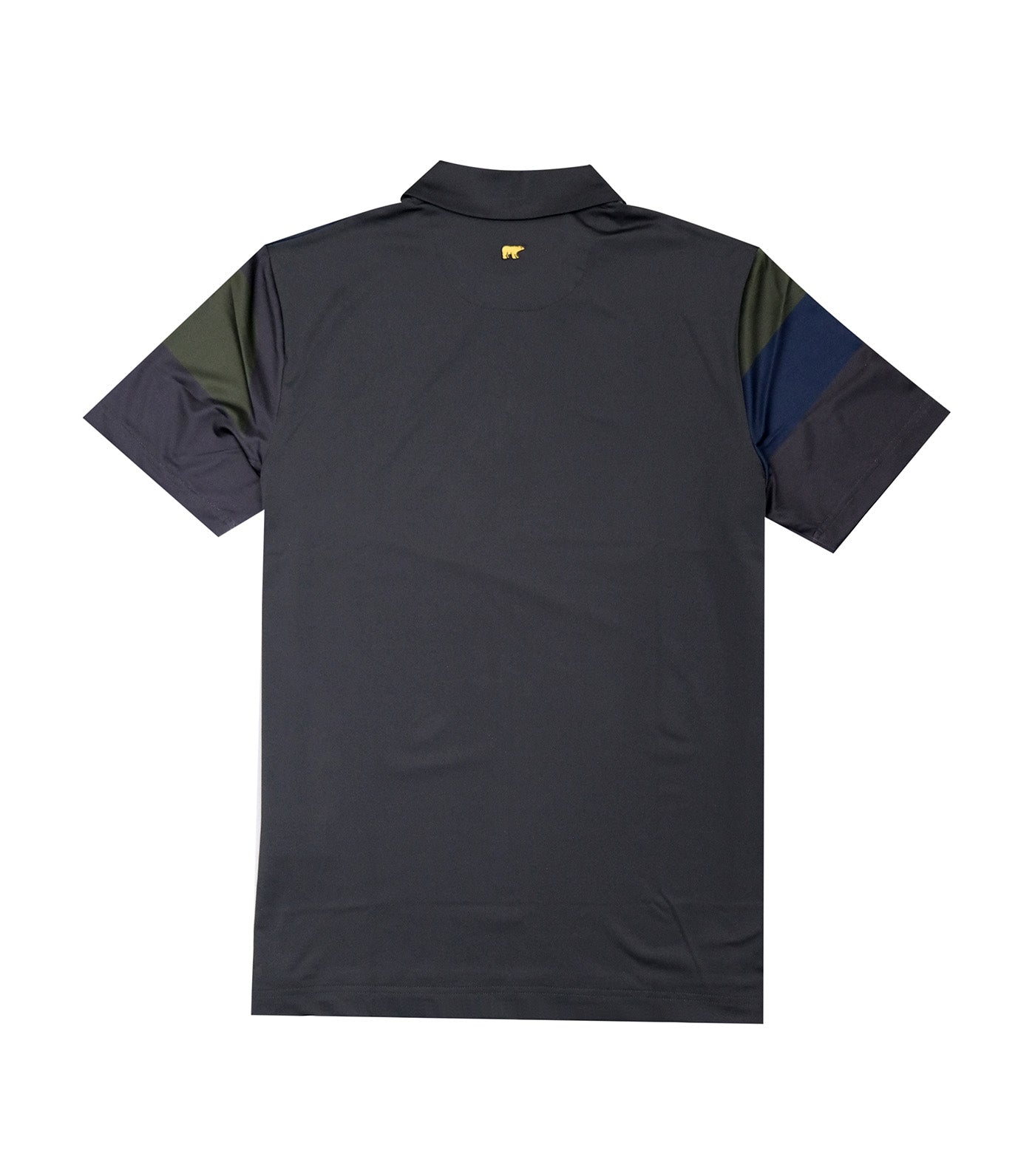 Athletic Stripe Polo Slate