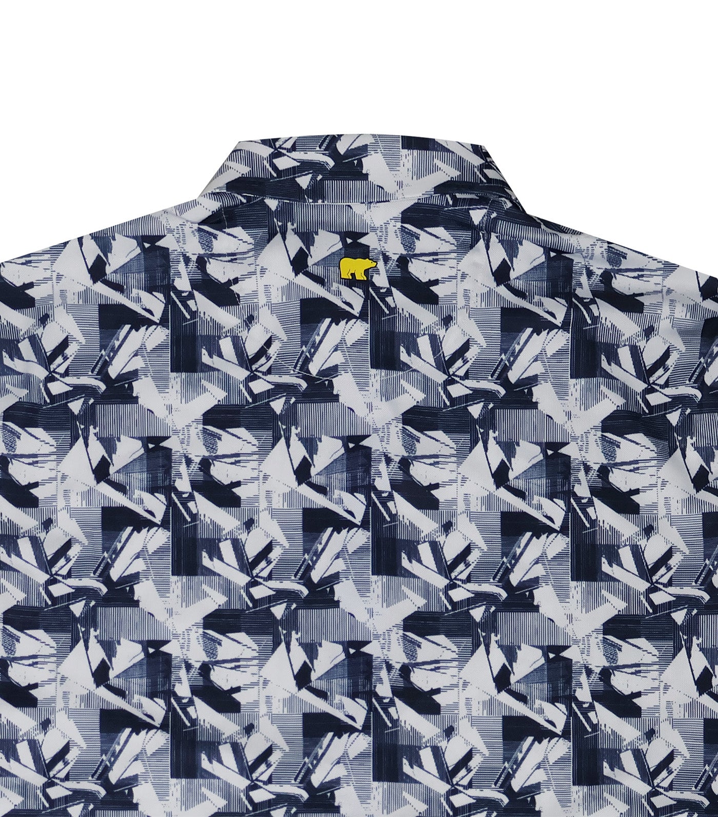 Tropical Print Polo Classic Navy
