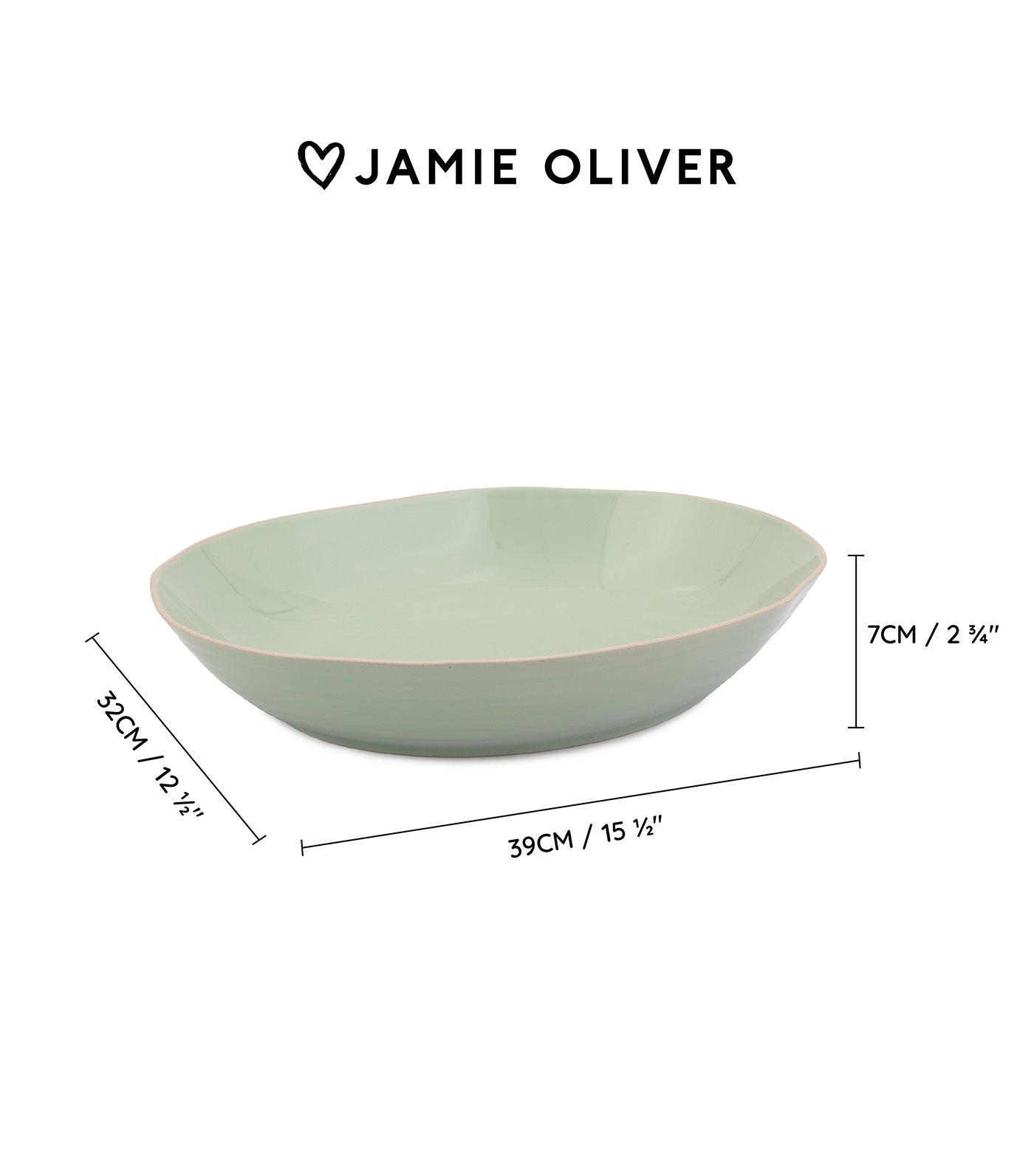 Big Love Bowl 39 cm Green