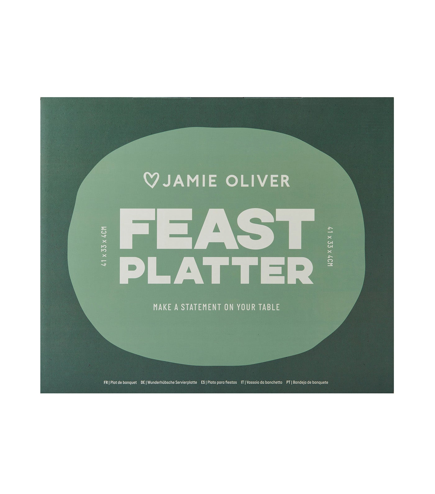 Big Love Feast Platter Green