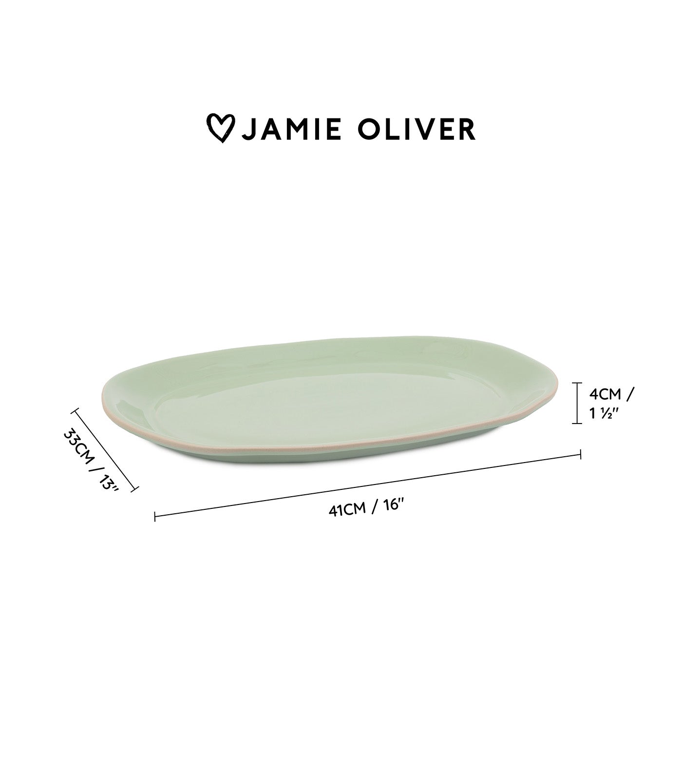 Big Love Feast Platter Green